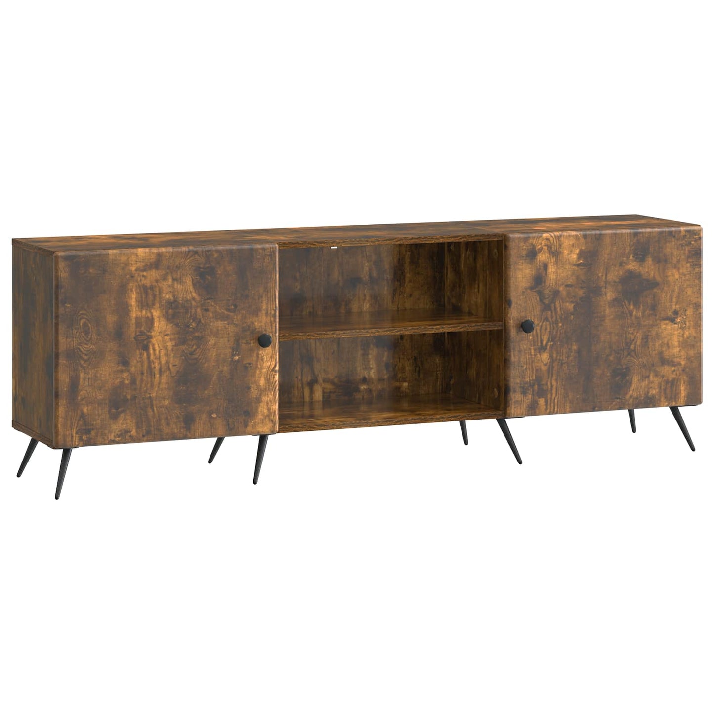 TV Cabinet Smoked Oak 150 x 31 x 50 cm Engineered Wood