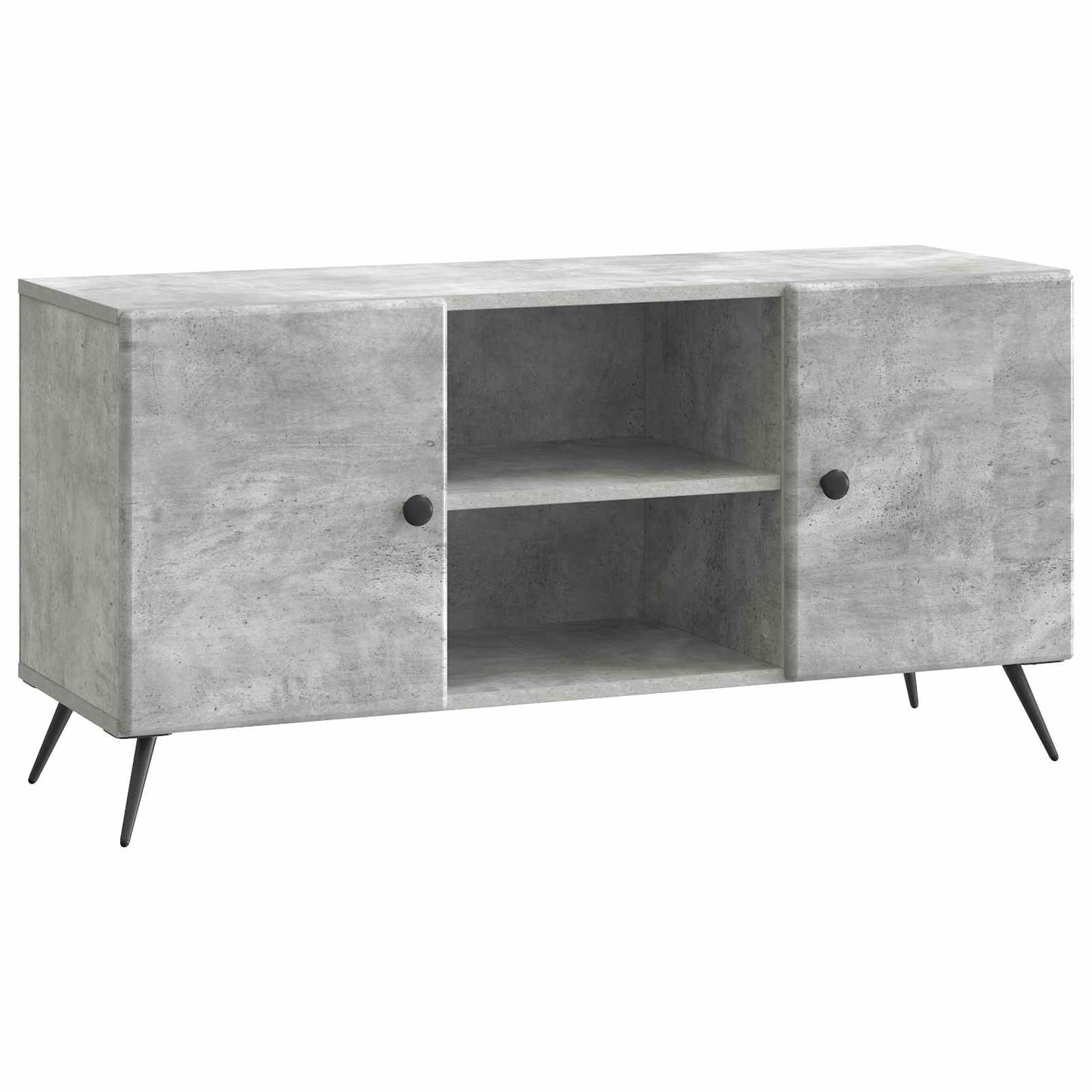 TV Cabinet Concrete Grey 102 x 34.5 x 50 cm Engineered Wood