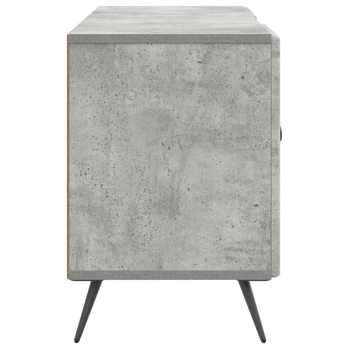 TV Cabinet Concrete Grey 102 x 34.5 x 50 cm Engineered Wood