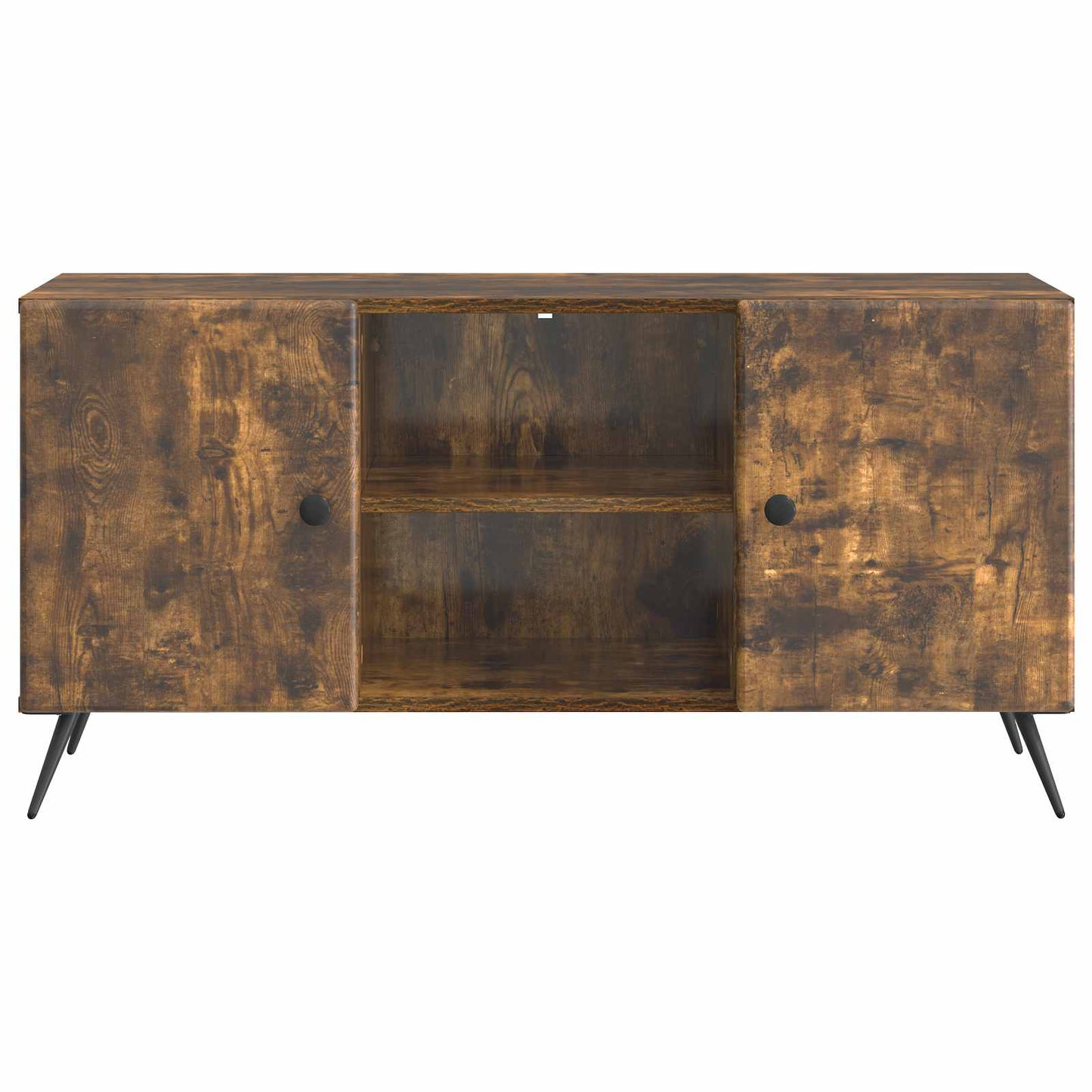 TV Cabinet 102 x 34.5 x 50 cm Smoked Oak Engineered Wood