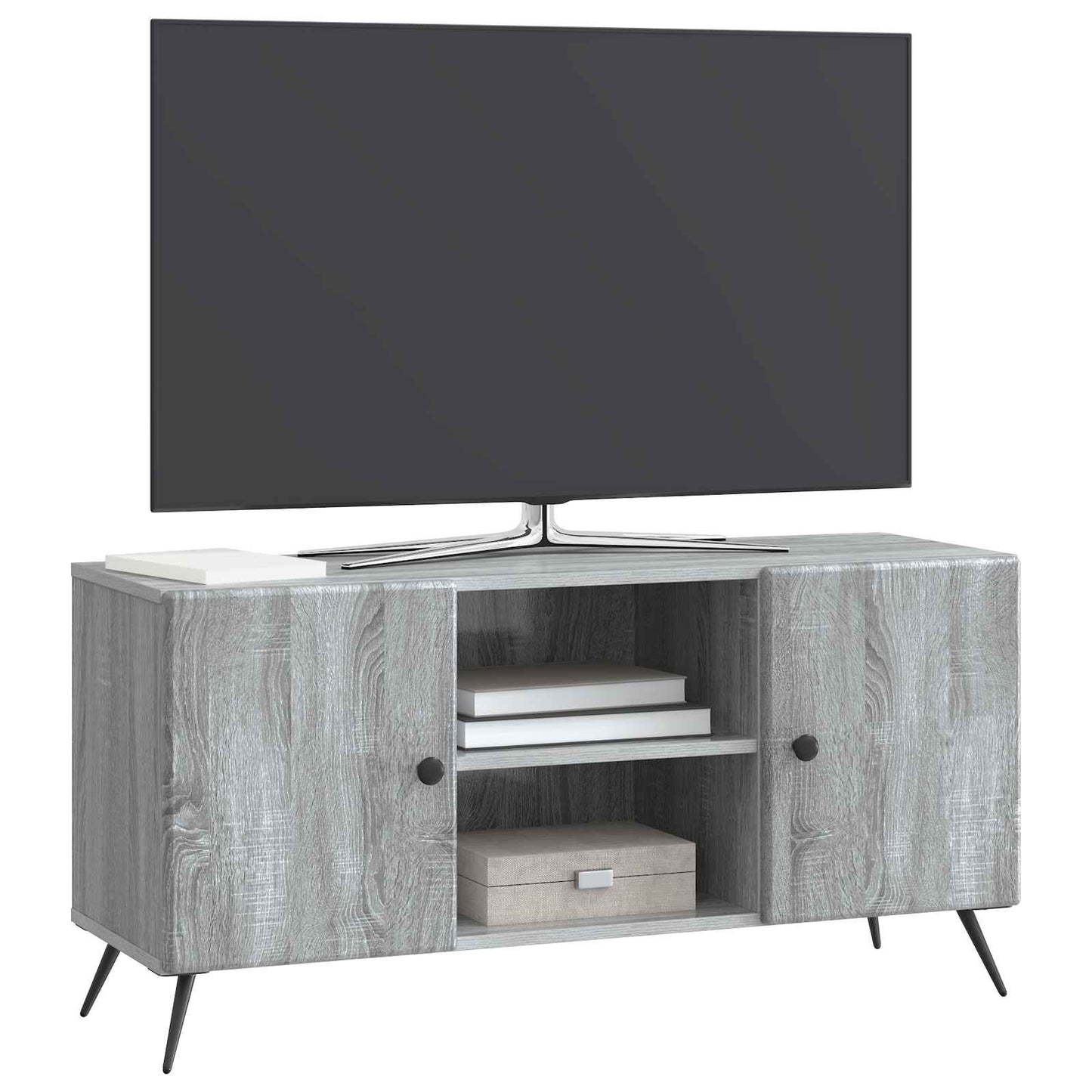 TV Cabinet 102 x 34.5 x 50 cm Grey Sonoma Engineered Wood