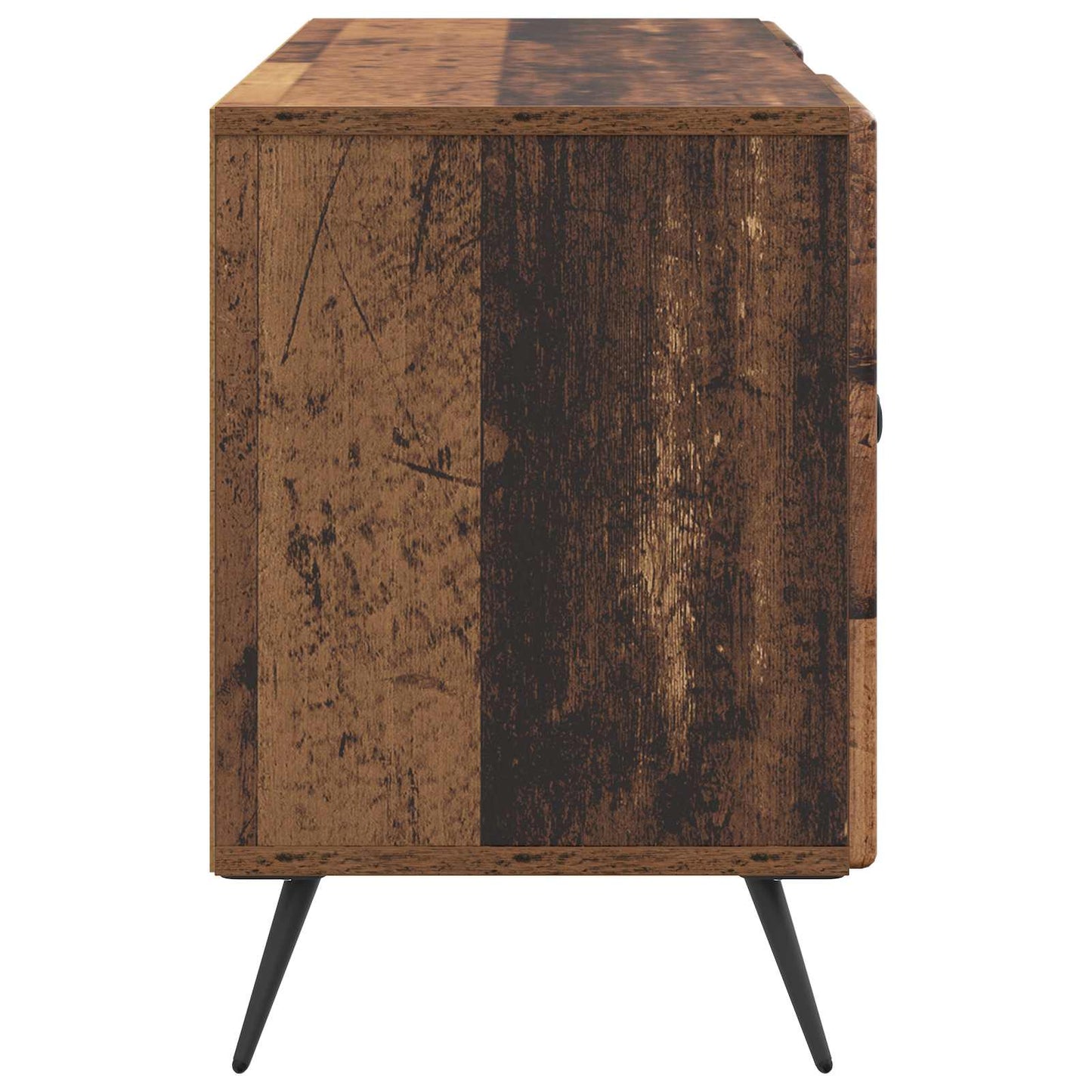 TV Cabinet Old Wood 102 x 34.5 x 50 cm Engineered Wood