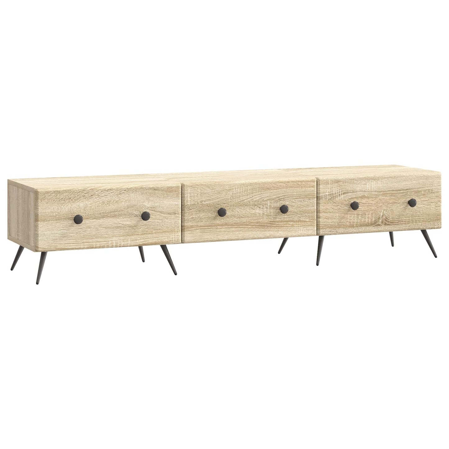 TV Cabinet Sonoma Oak 147 x 34.5 x 30 cm Engineered Wood