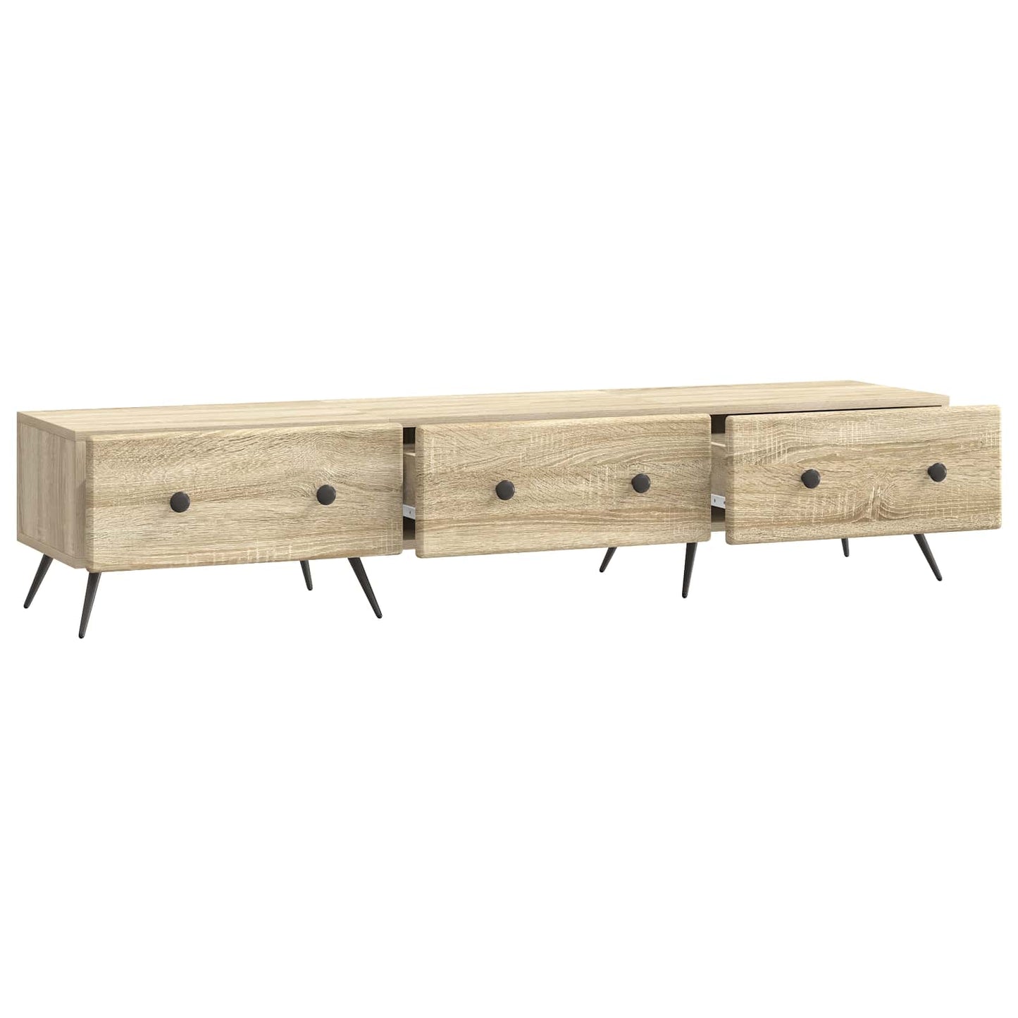 TV Cabinet Sonoma Oak 147 x 34.5 x 30 cm Engineered Wood
