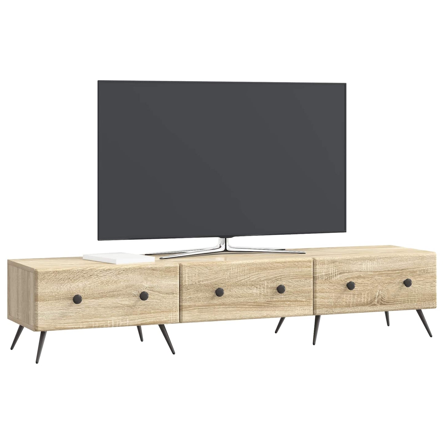 TV Cabinet Sonoma Oak 147 x 34.5 x 30 cm Engineered Wood