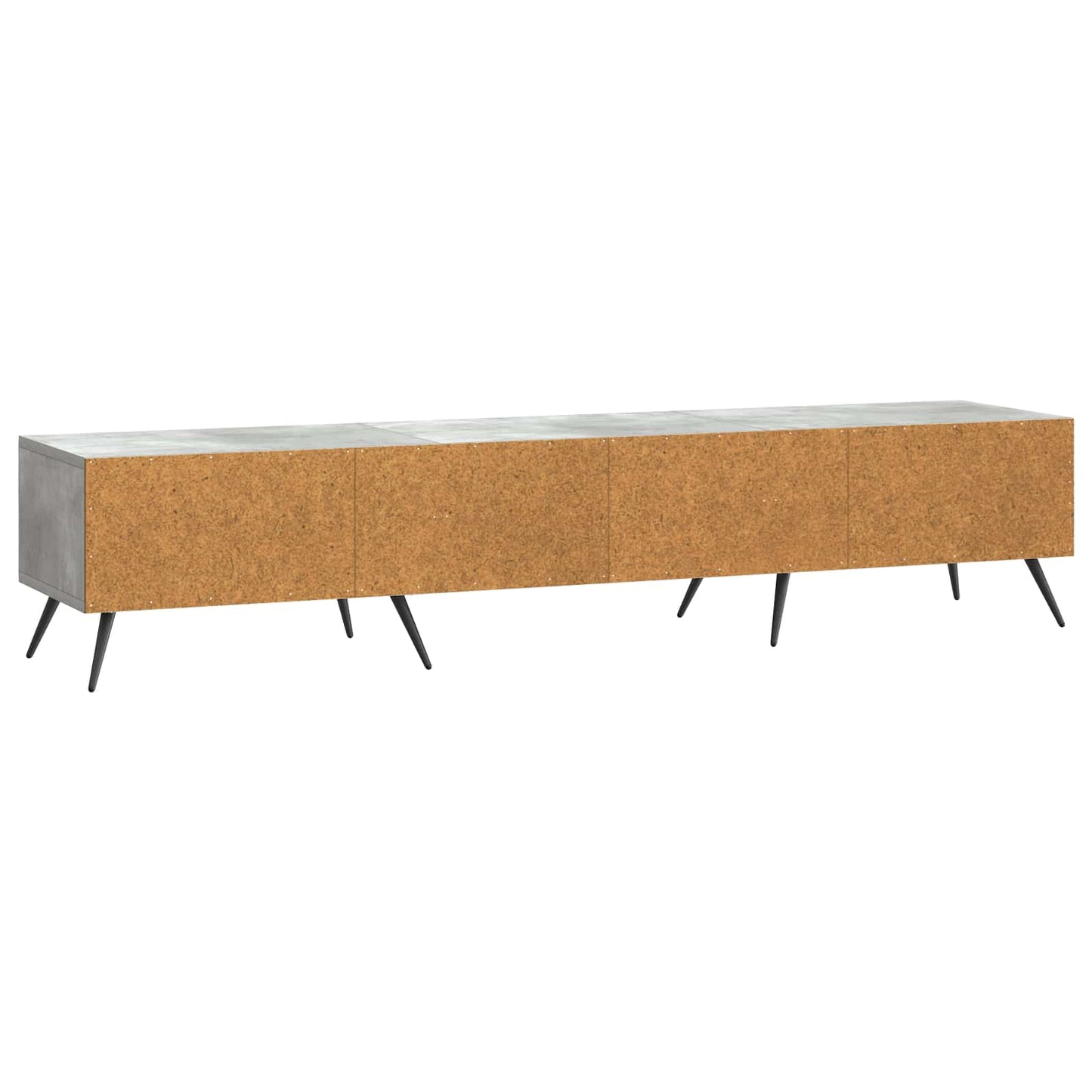TV Cabinet Concrete Grey 147 x 34.5 x 30 cm Engineered Wood