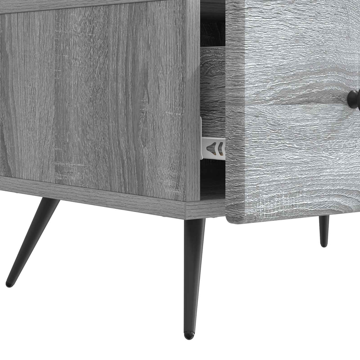 TV Cabinet Grey Sonoma 147 x 34.5 x 30 cm Engineered Wood