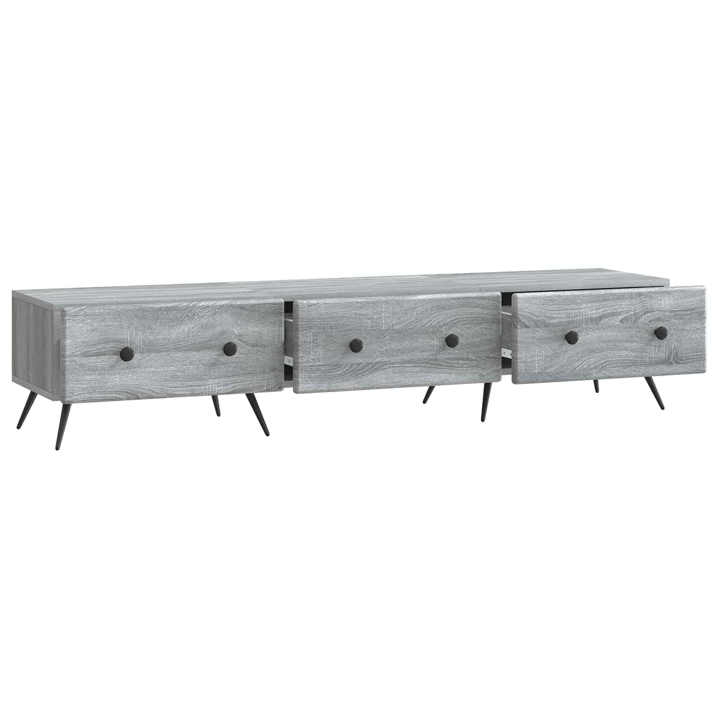 TV Cabinet Grey Sonoma 147 x 34.5 x 30 cm Engineered Wood