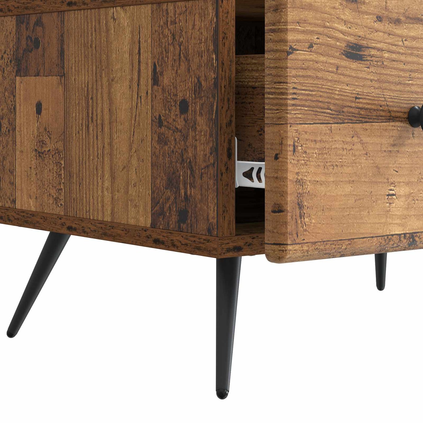 TV Cabinet Old Wood 147 x 34.5 x 30 cm Engineered Wood