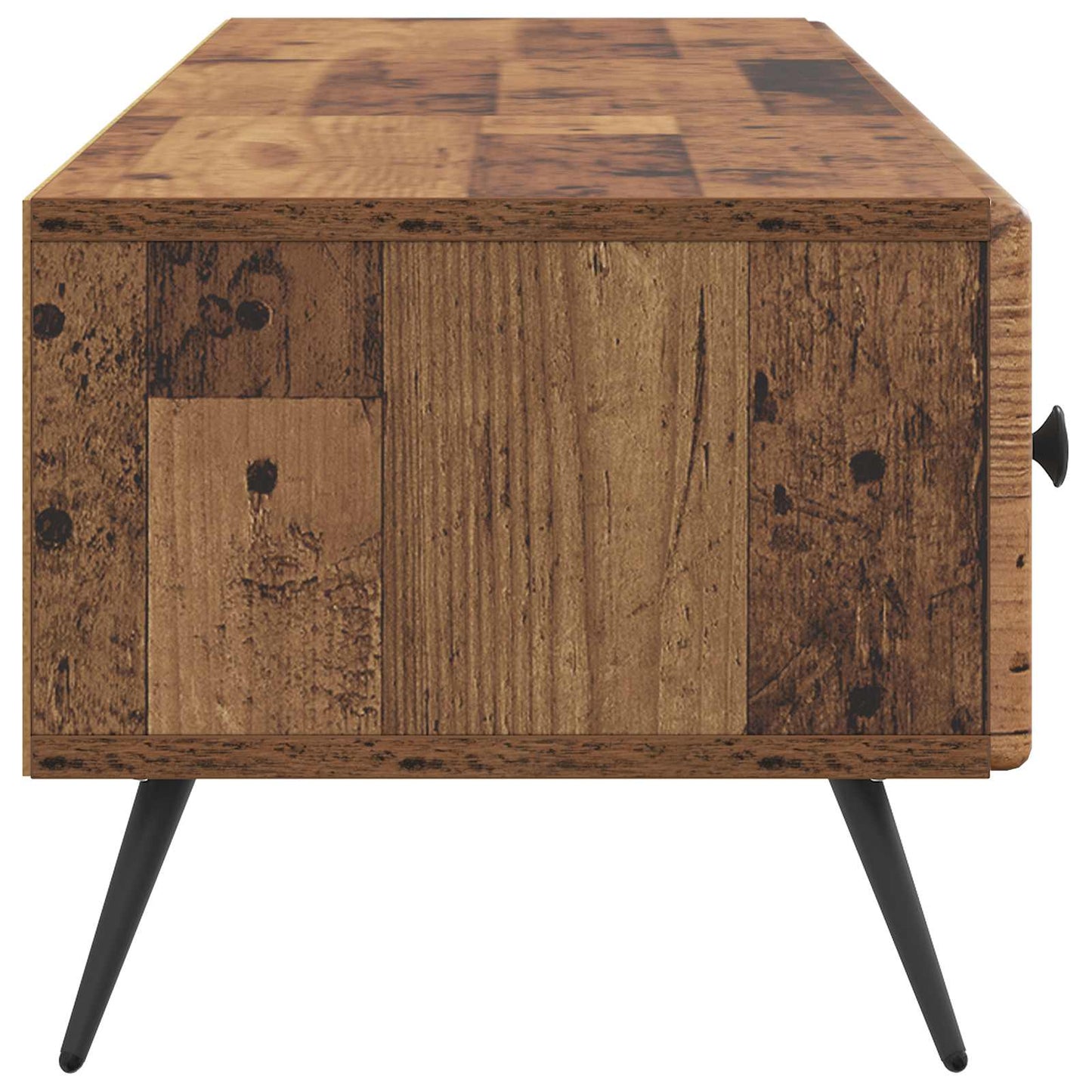 TV Cabinet Old Wood 147 x 34.5 x 30 cm Engineered Wood