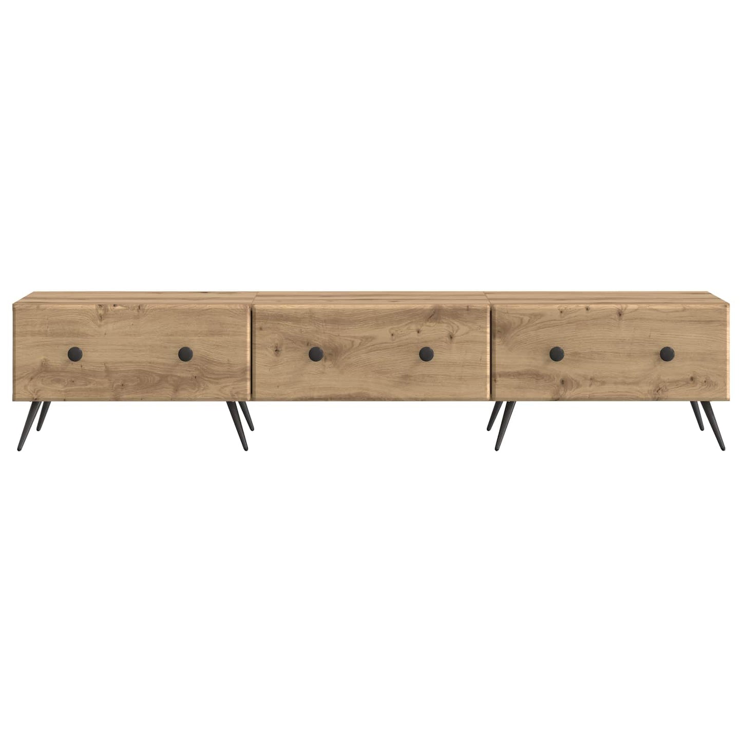 TV Cabinet Artisan Oak 147 x 34.5 x 30 cm Engineered Wood