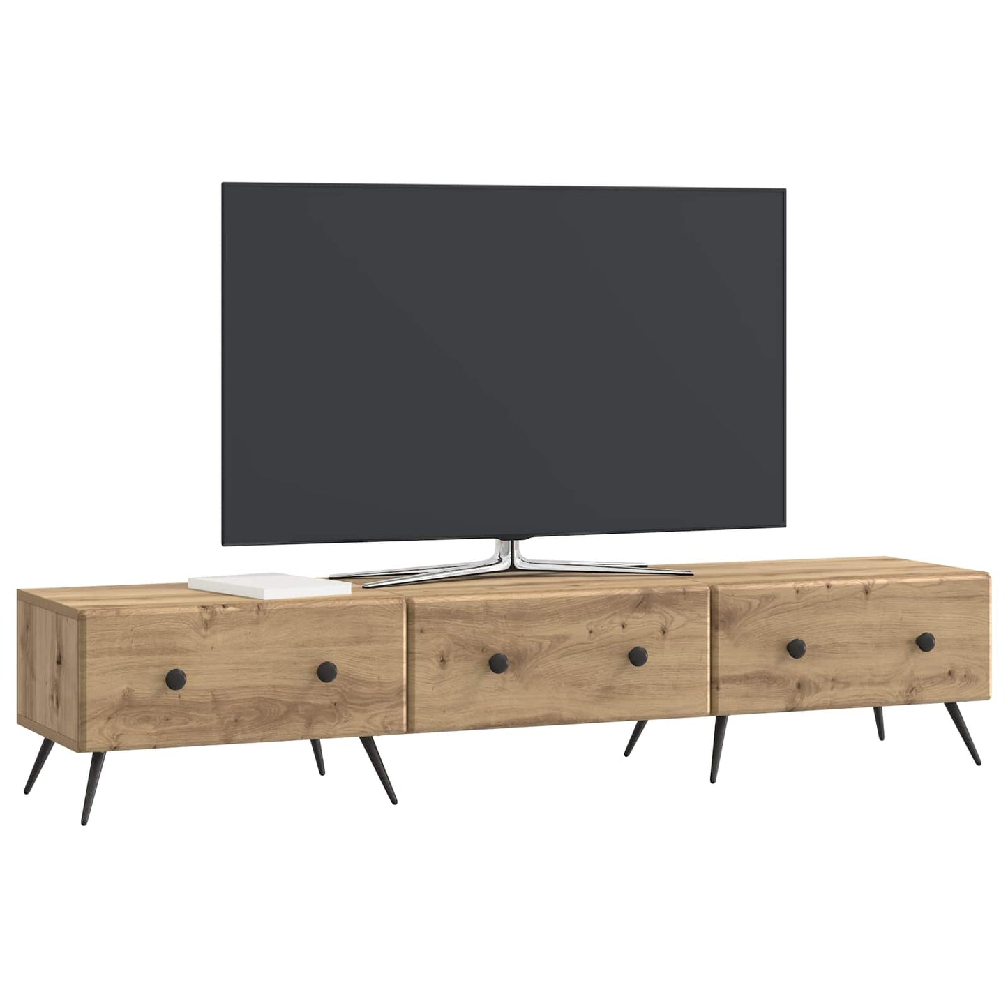 TV Cabinet Artisan Oak 147 x 34.5 x 30 cm Engineered Wood