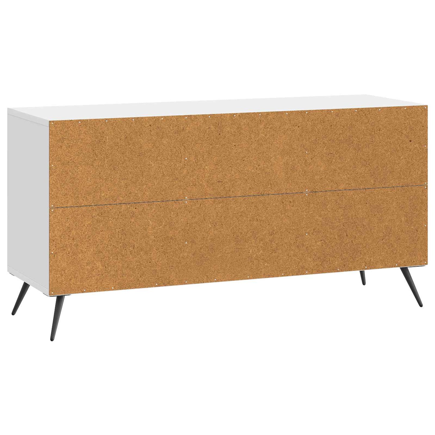 TV Cabinet High Gloss White 99 x 34.5 x 50 cm Engineered Wood