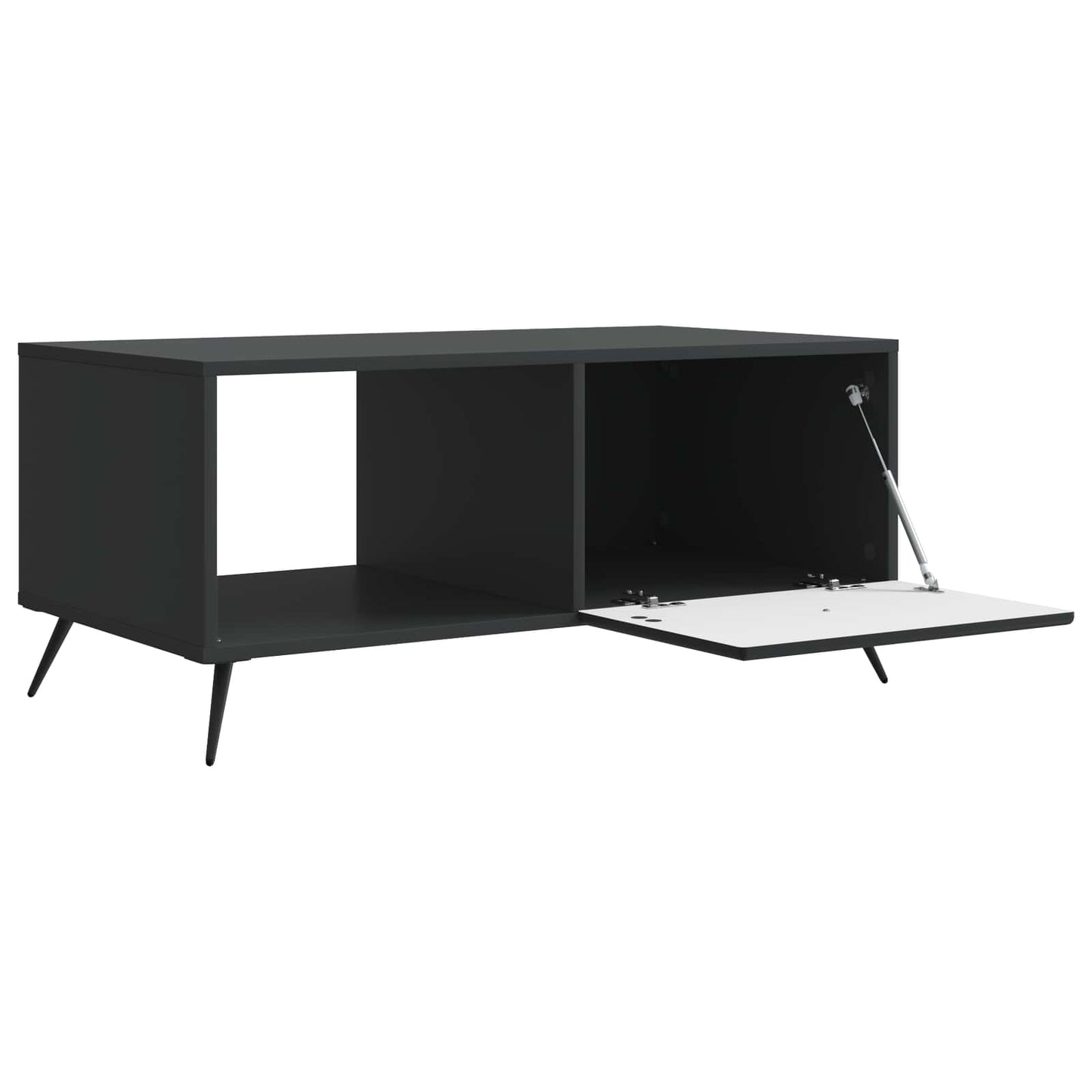 Coffee Table Black 90 x 50 x 40 cm Engineered Wood