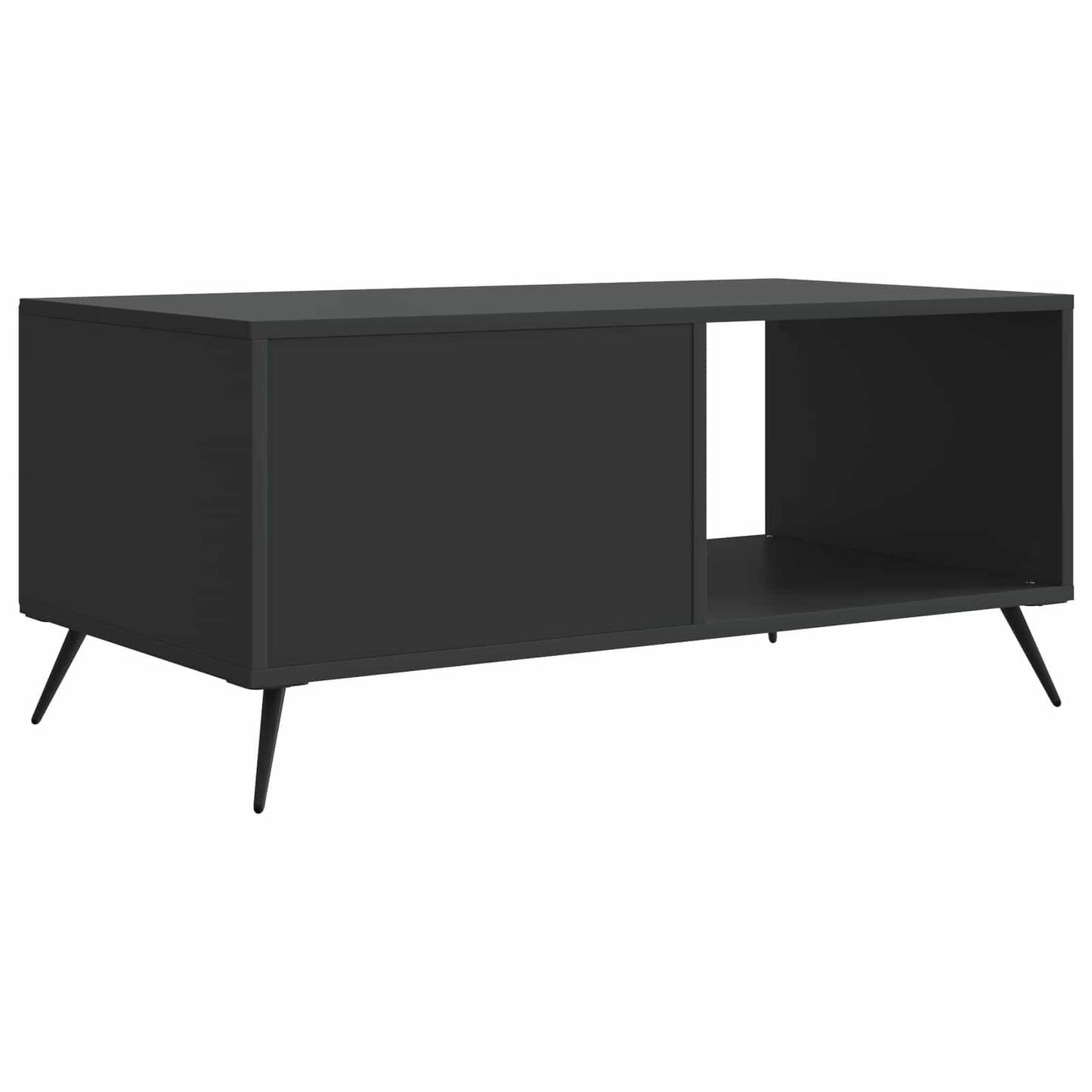 Coffee Table Black 90 x 50 x 40 cm Engineered Wood