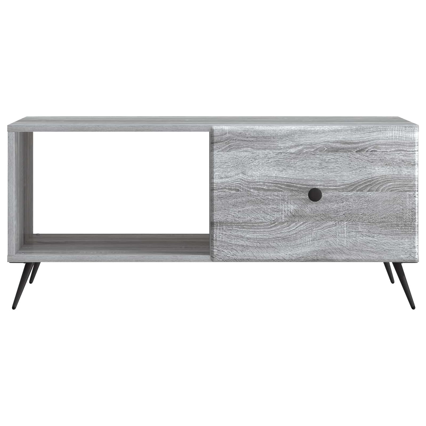 Coffee Table Grey Sonoma 90 x 50 x 40 cm Engineered Wood