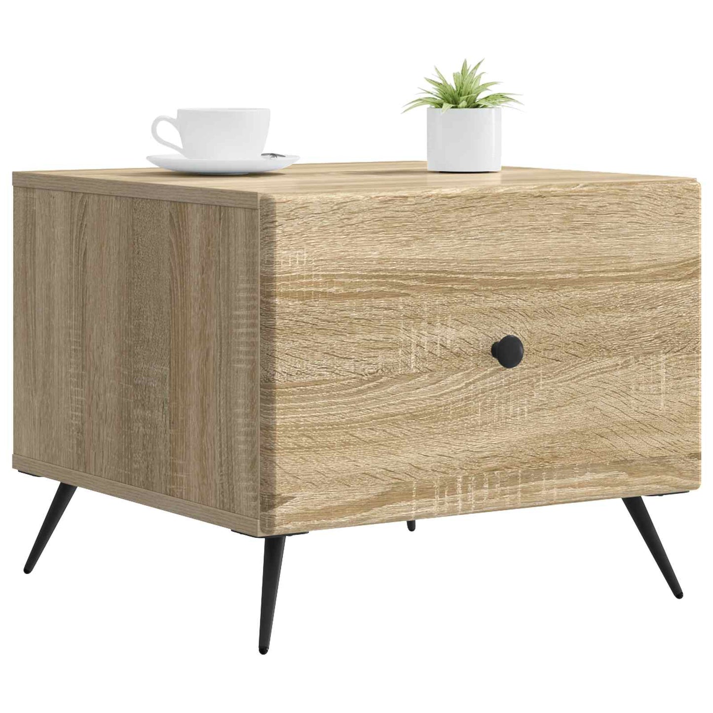 Coffee Table Sonoma Oak 49 x 50 x 40 cm Engineered Wood