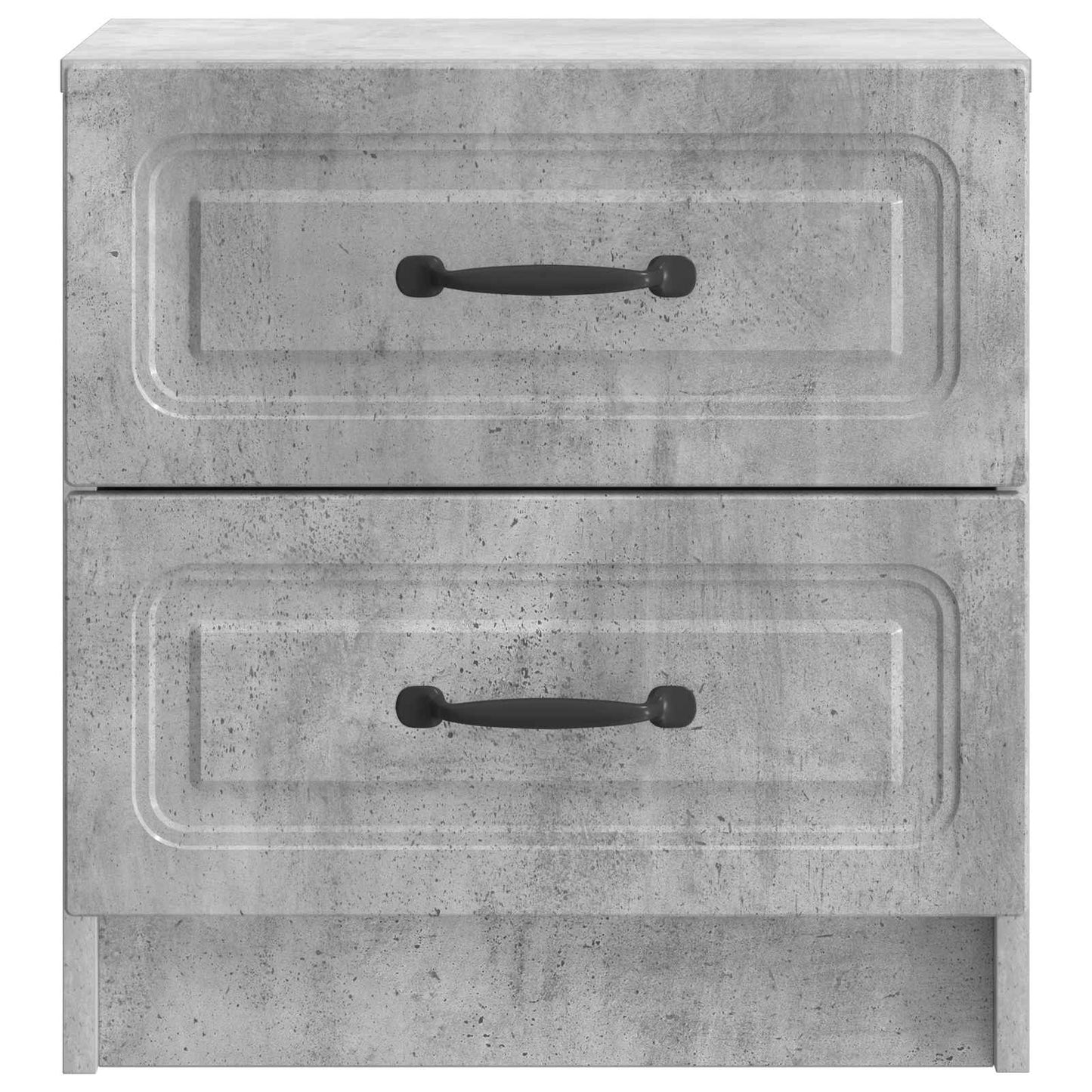 Bedside Cabinet with Drawer Concrete Grey 43 x 34.5 x 44.5 cm
