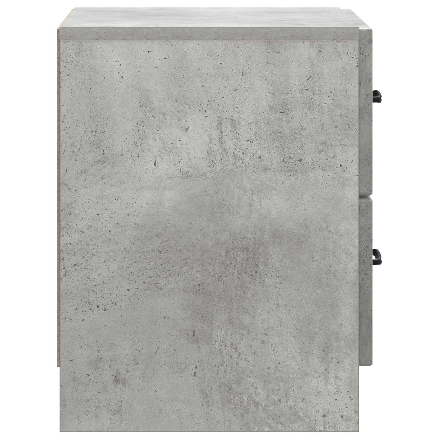 Bedside Cabinet with Drawer Concrete Grey 43 x 34.5 x 44.5 cm