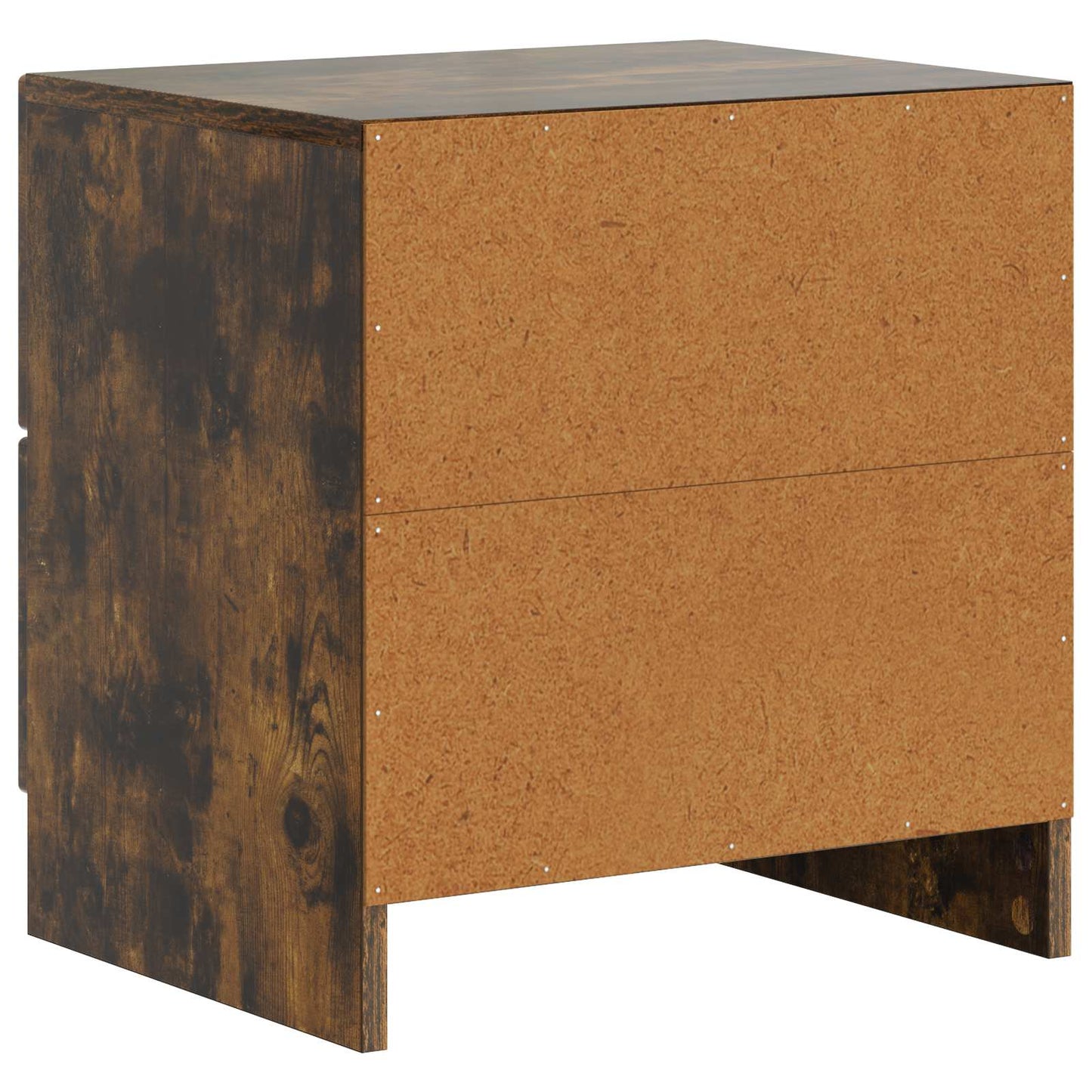 Bedside Cabinet Smoked Oak 43 x 34.5 x 44.5 cm Engineered Wood