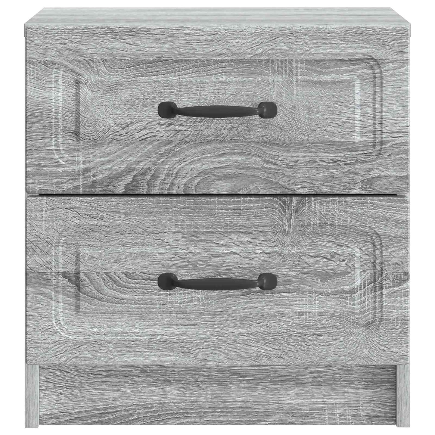Bedside Cabinet 2 pcs Grey Sonoma 43 x 34.5 x 44.5 cm
