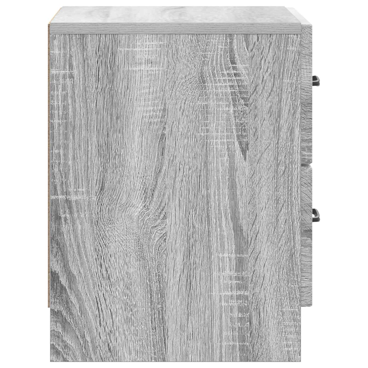Bedside Cabinet 2 pcs Grey Sonoma 43 x 34.5 x 44.5 cm