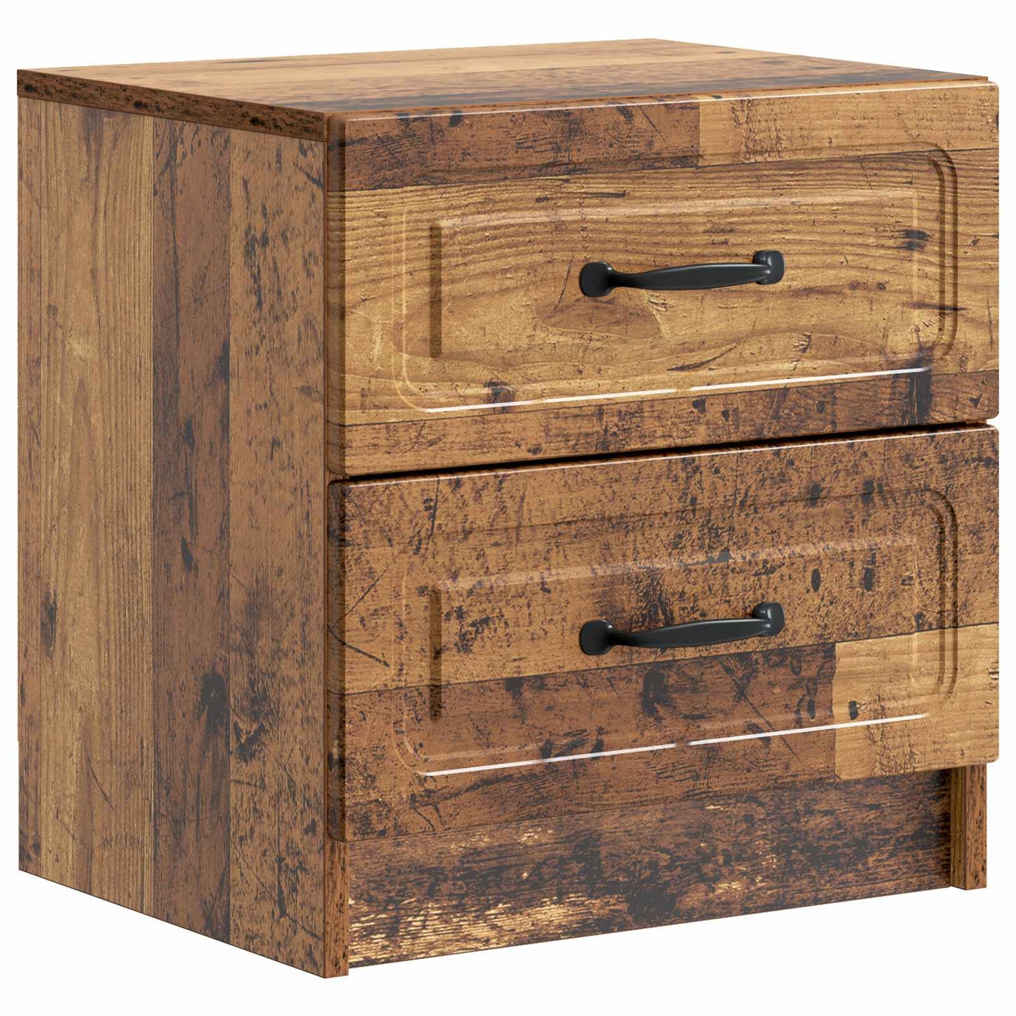 Bedside Cabinet Old Wood 43 x 34.5 x 44.5 cm Engineered Wood