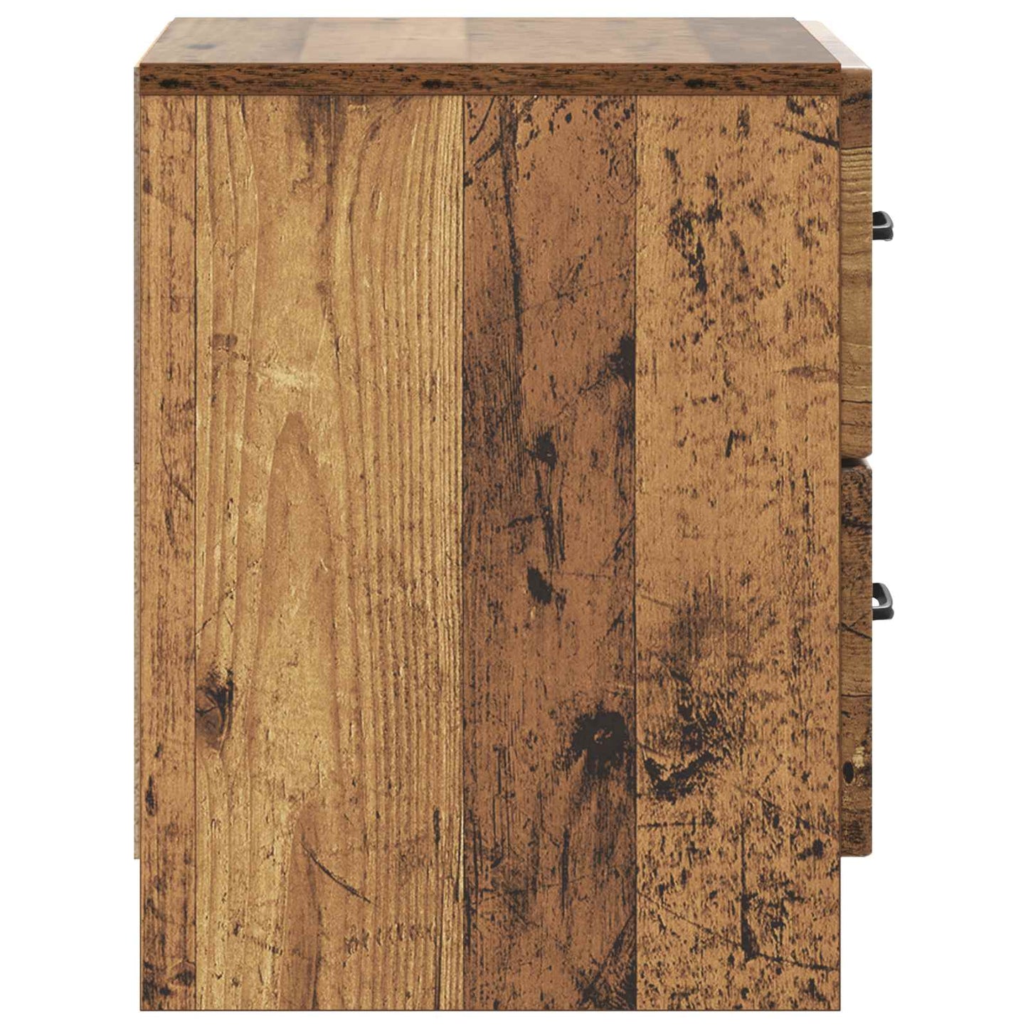 Bedside Cabinet with Drawer 2 pcs Old Wood 43 x 34.5 x 44.5 cm