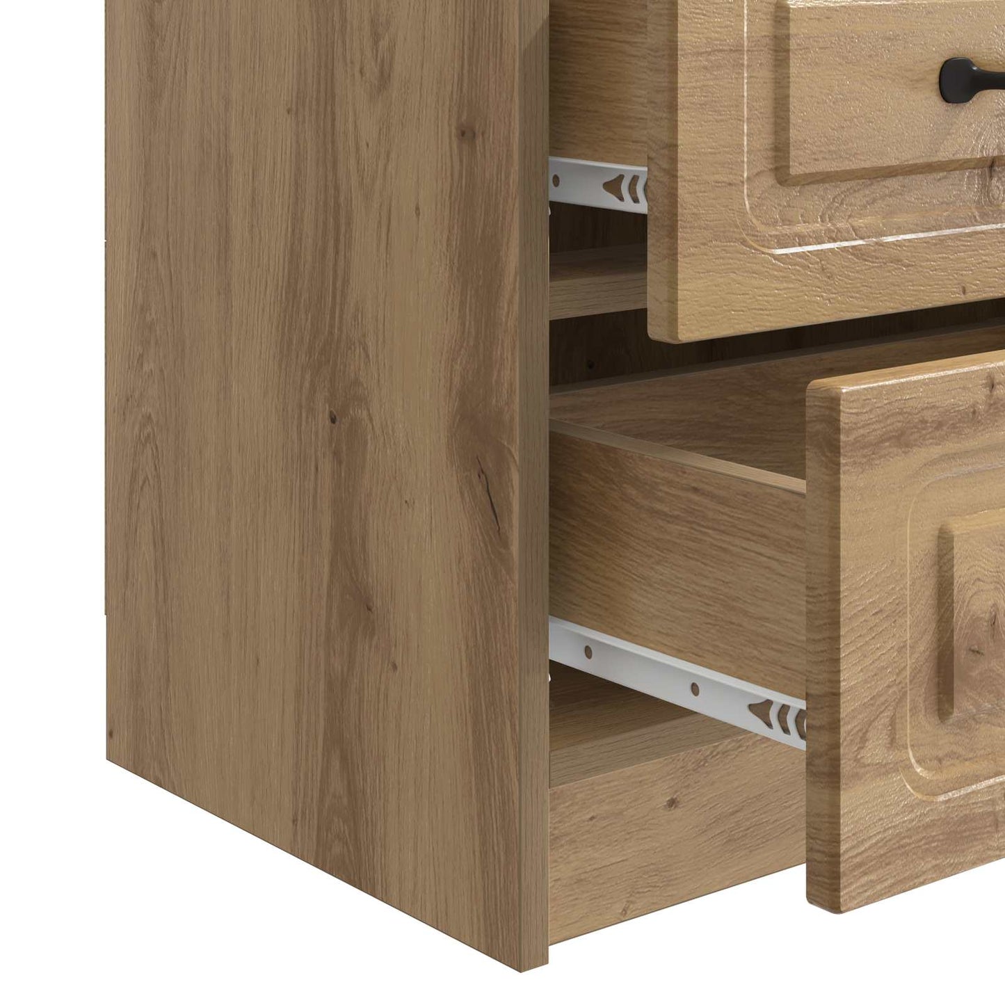 Bedside Cabinet Artisan Oak 43 x 34.5 x 44.5 cm Engineered Wood