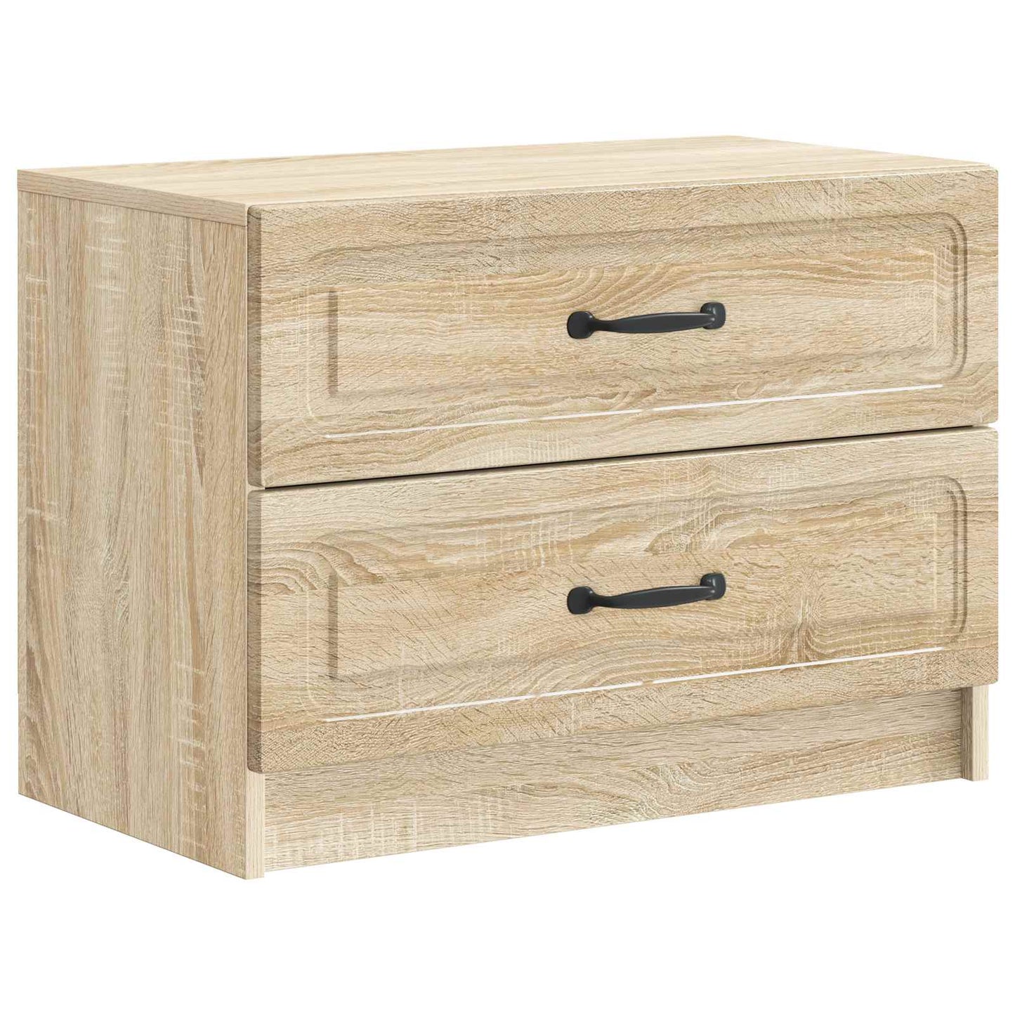 Bedside Cabinet Sonoma Oak 62 x 34.5 x 44.5 cm Engineered Wood