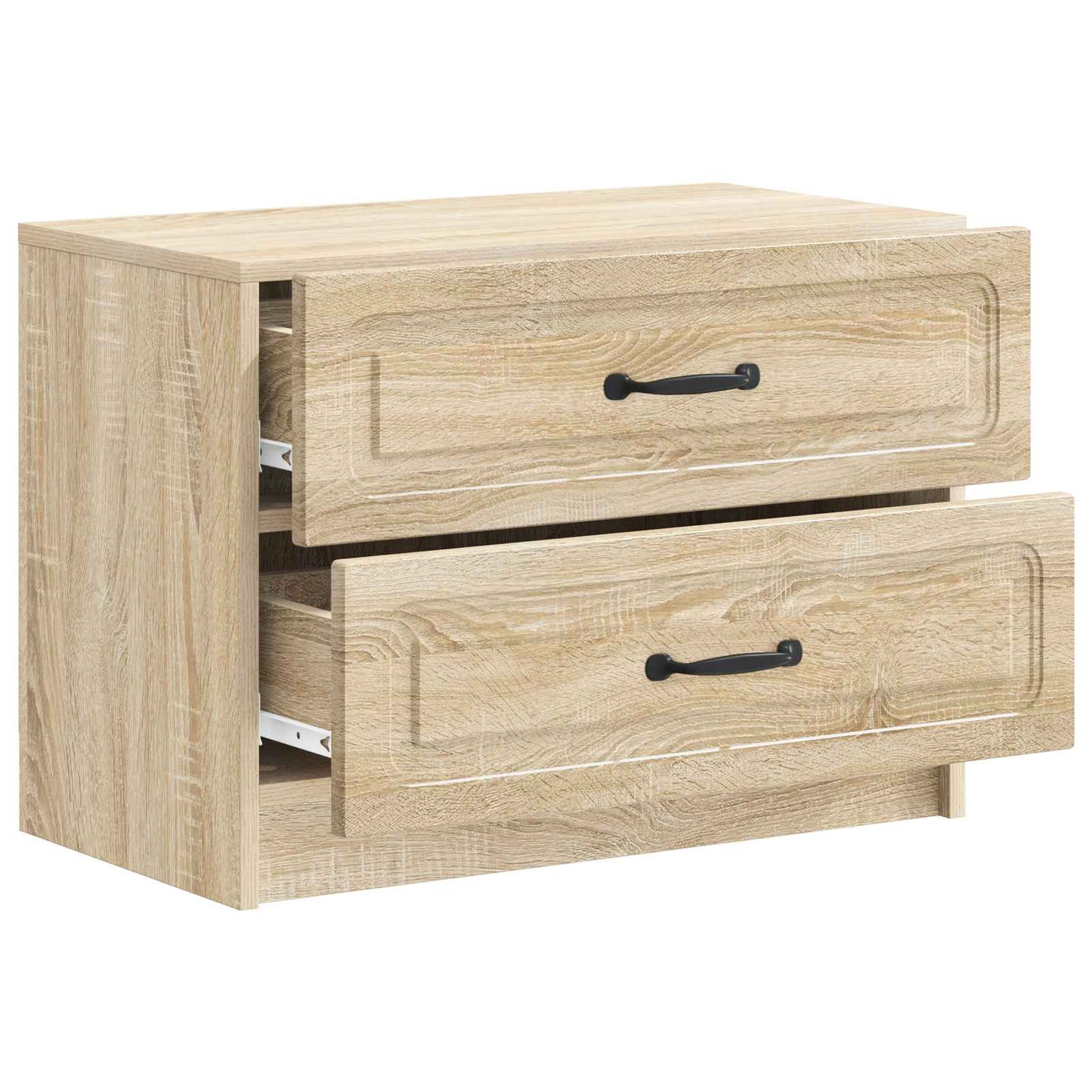 Bedside Cabinet Sonoma Oak 62 x 34.5 x 44.5 cm Engineered Wood