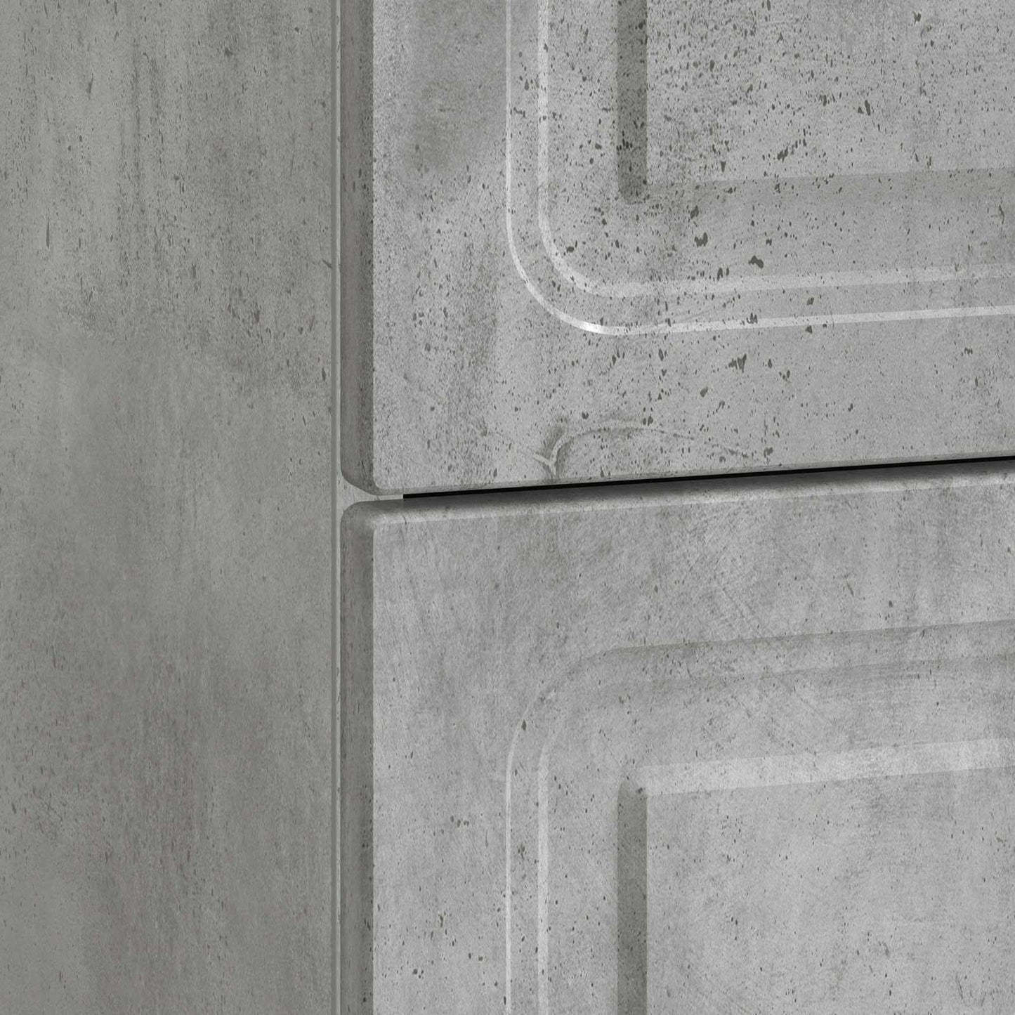 Bedside Cabinet with Drawer Concrete Grey 62 x 34.5 x 44.5 cm