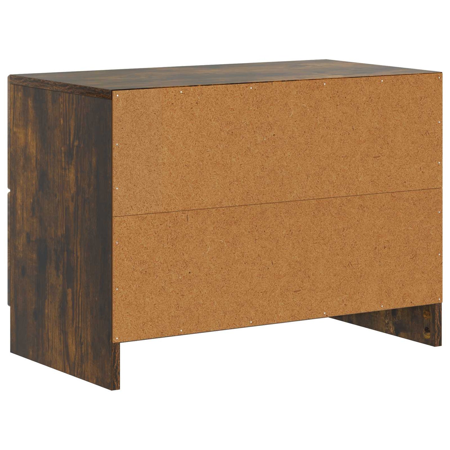 Bedside Cabinet Smoked Oak 62 x 34.5 x 44.5 cm Engineered Wood