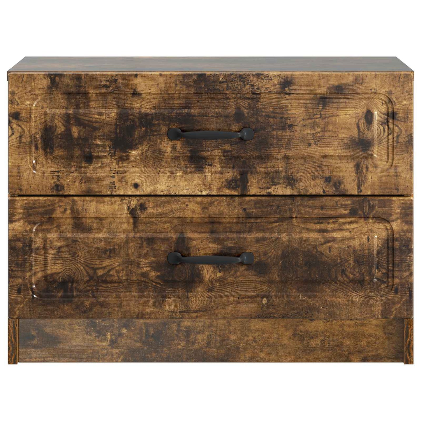 Bedside Cabinet Smoked Oak 62 x 34.5 x 44.5 cm Engineered Wood