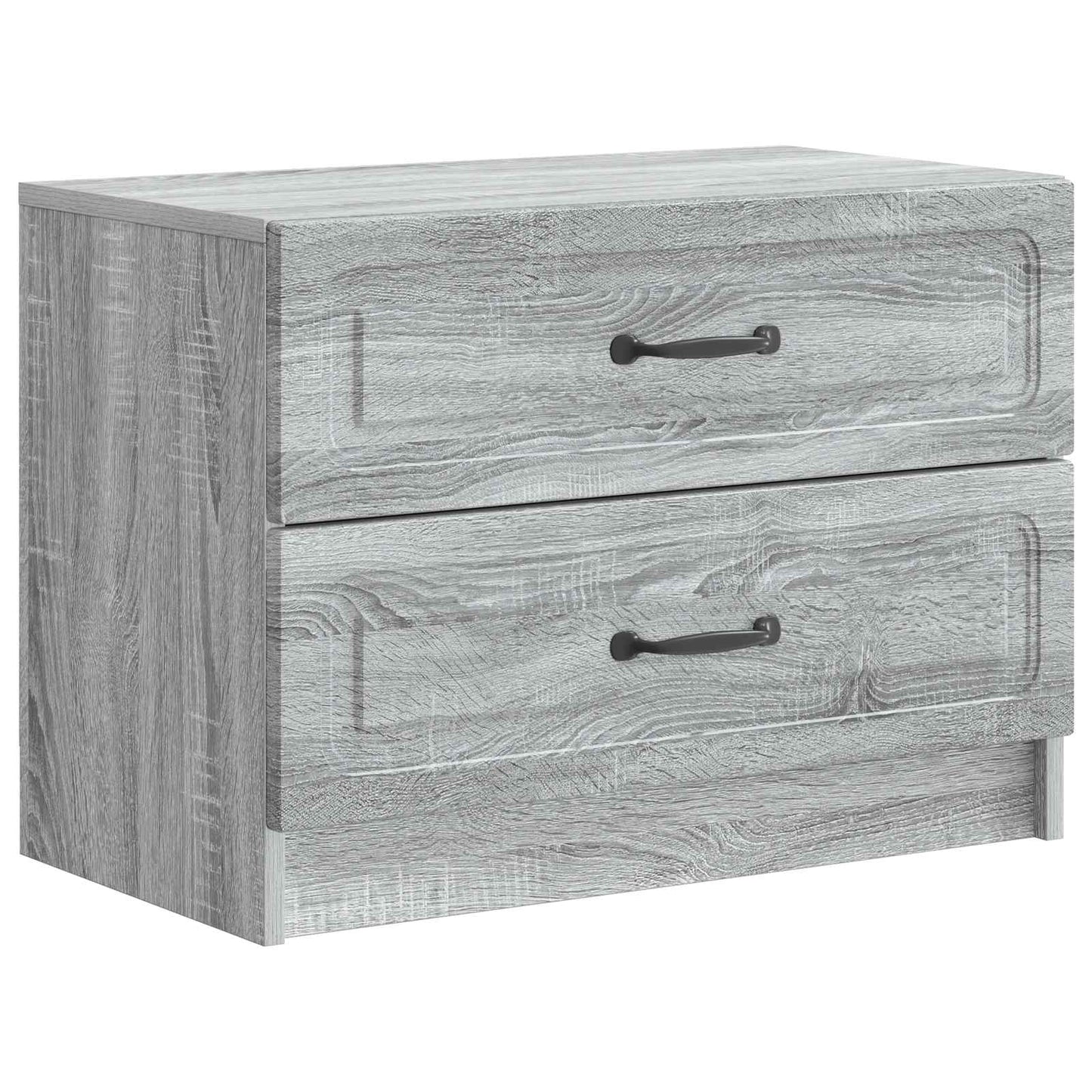 Bedside Cabinet Grey Sonoma 62 x 34.5 x 44.5 cm Engineered Wood