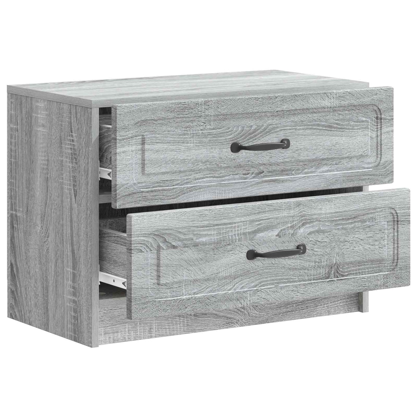 Bedside Cabinet Grey Sonoma 62 x 34.5 x 44.5 cm Engineered Wood