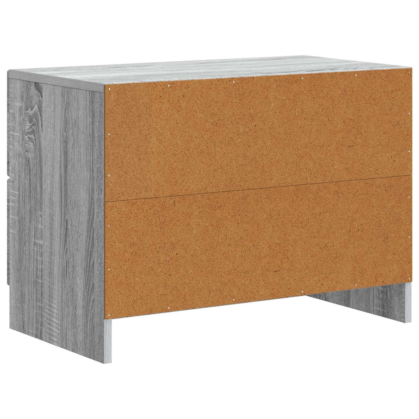 Bedside Cabinet Grey Sonoma 62 x 34.5 x 44.5 cm Engineered Wood