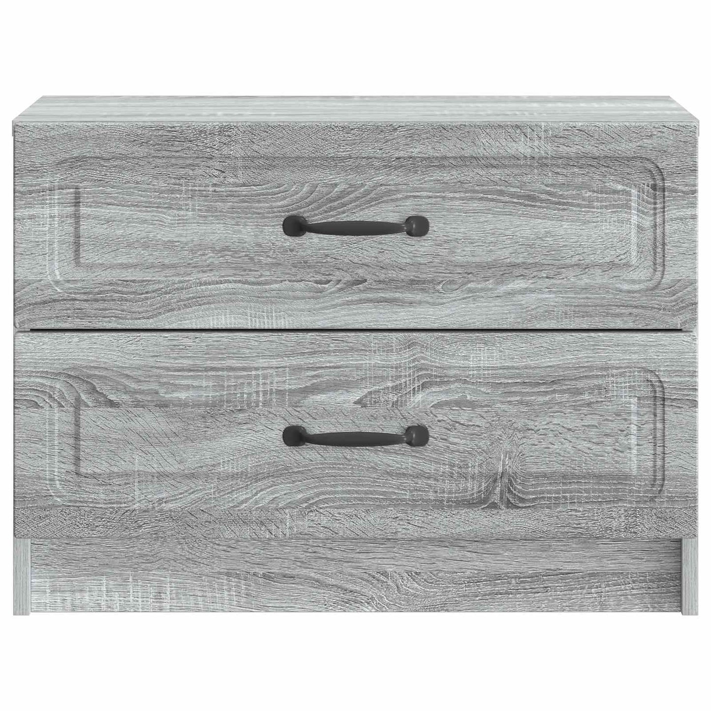 Bedside Cabinet Grey Sonoma 62 x 34.5 x 44.5 cm Engineered Wood