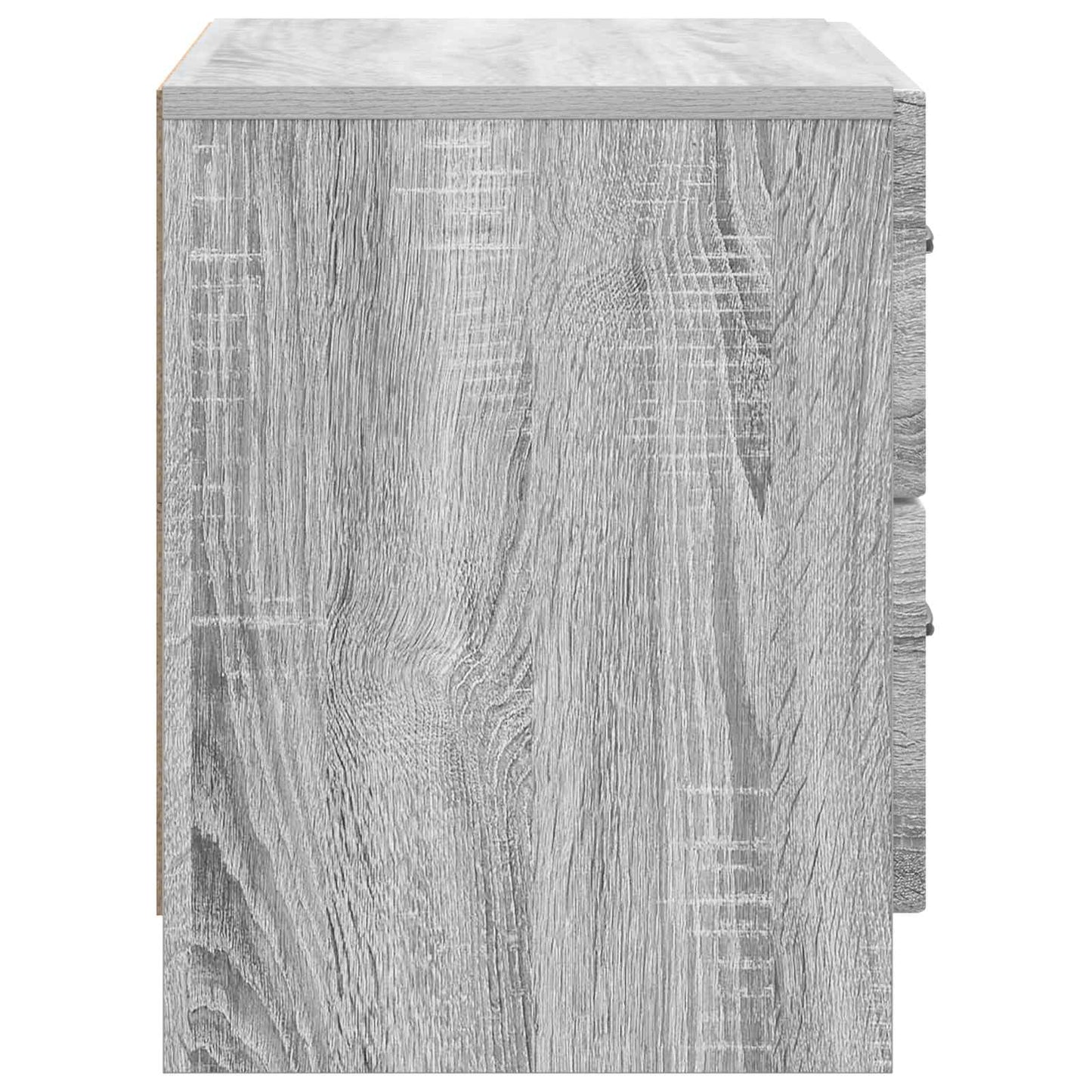 Bedside Cabinet Grey Sonoma 62 x 34.5 x 44.5 cm Engineered Wood