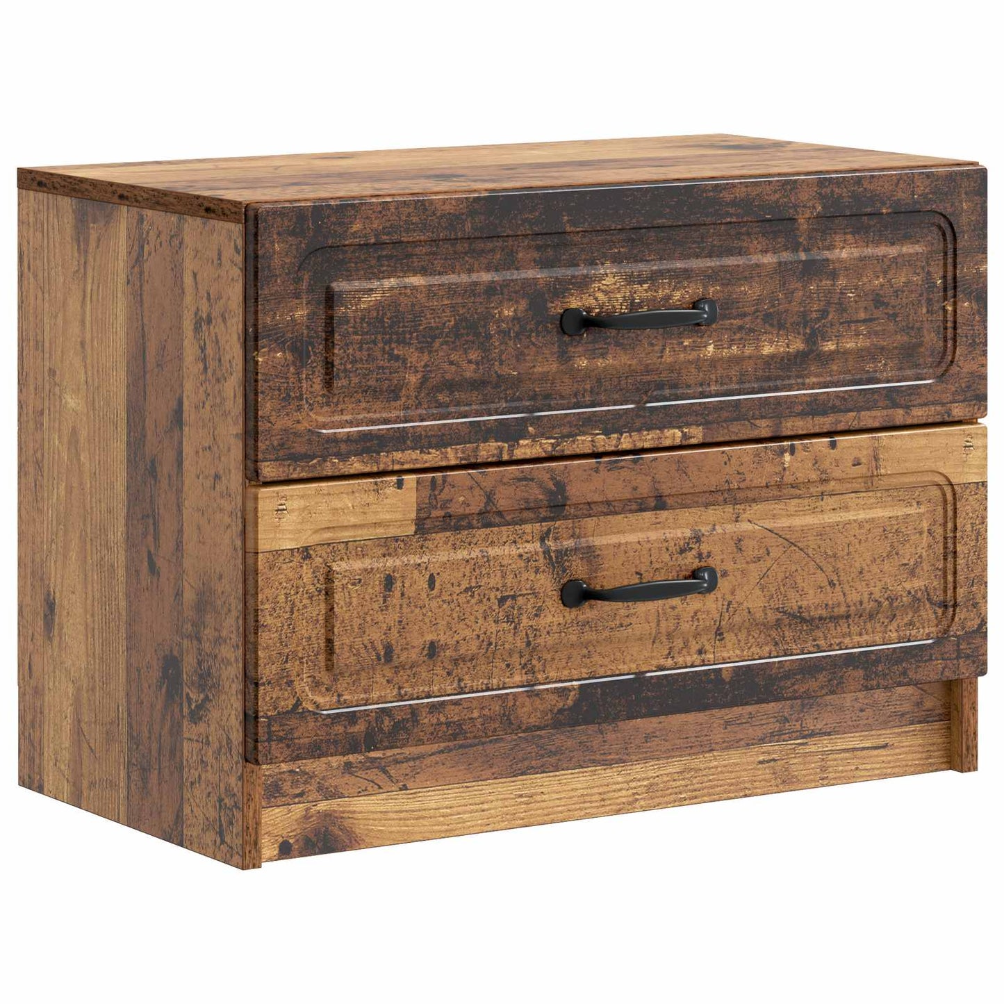 Bedside Cabinet Old Wood 62 x 34.5 x 44.5 cm Engineered Wood