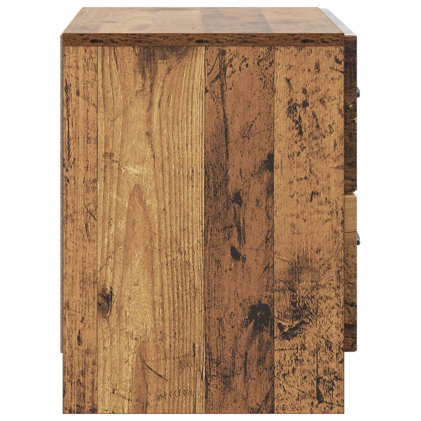 Bedside Cabinet Old Wood 62 x 34.5 x 44.5 cm Engineered Wood