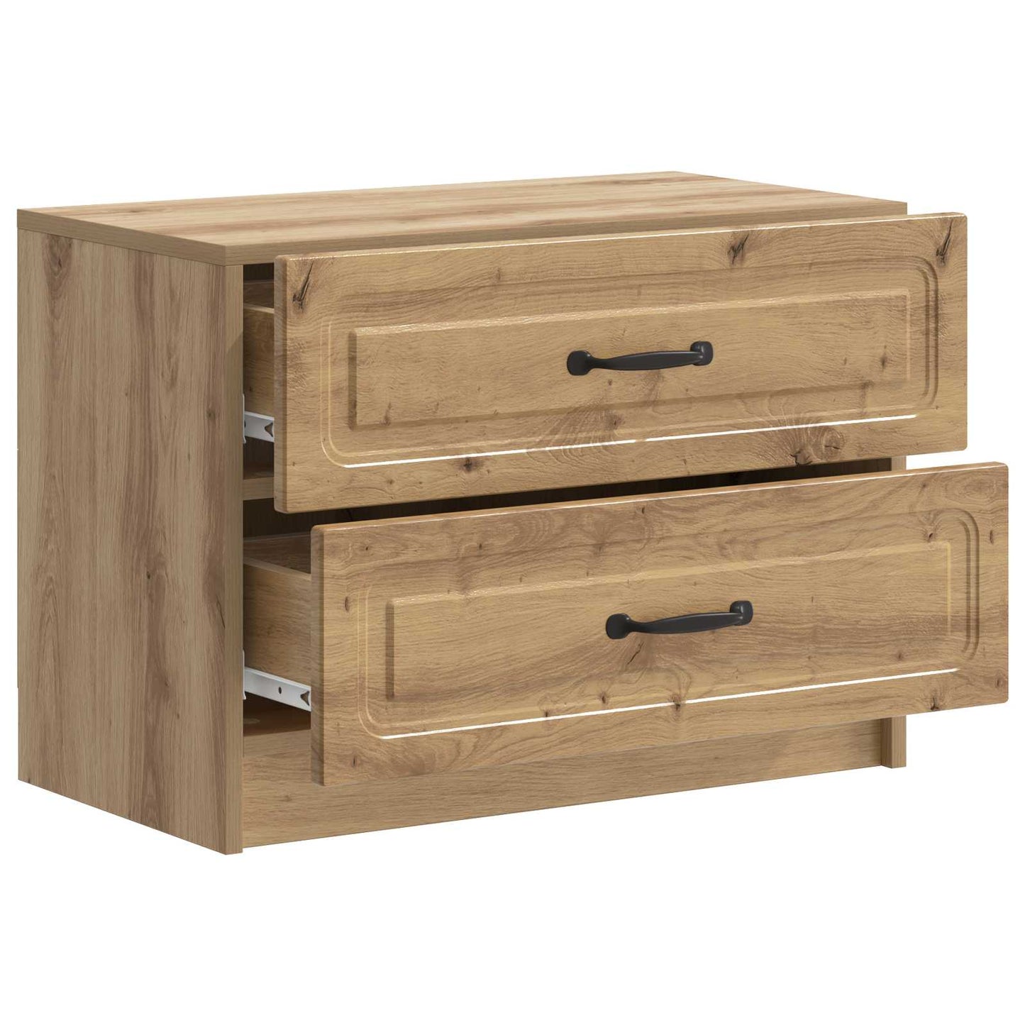 Bedside Cabinet Artisan Oak 62 x 34.5 x 44.5 cm Engineered Wood