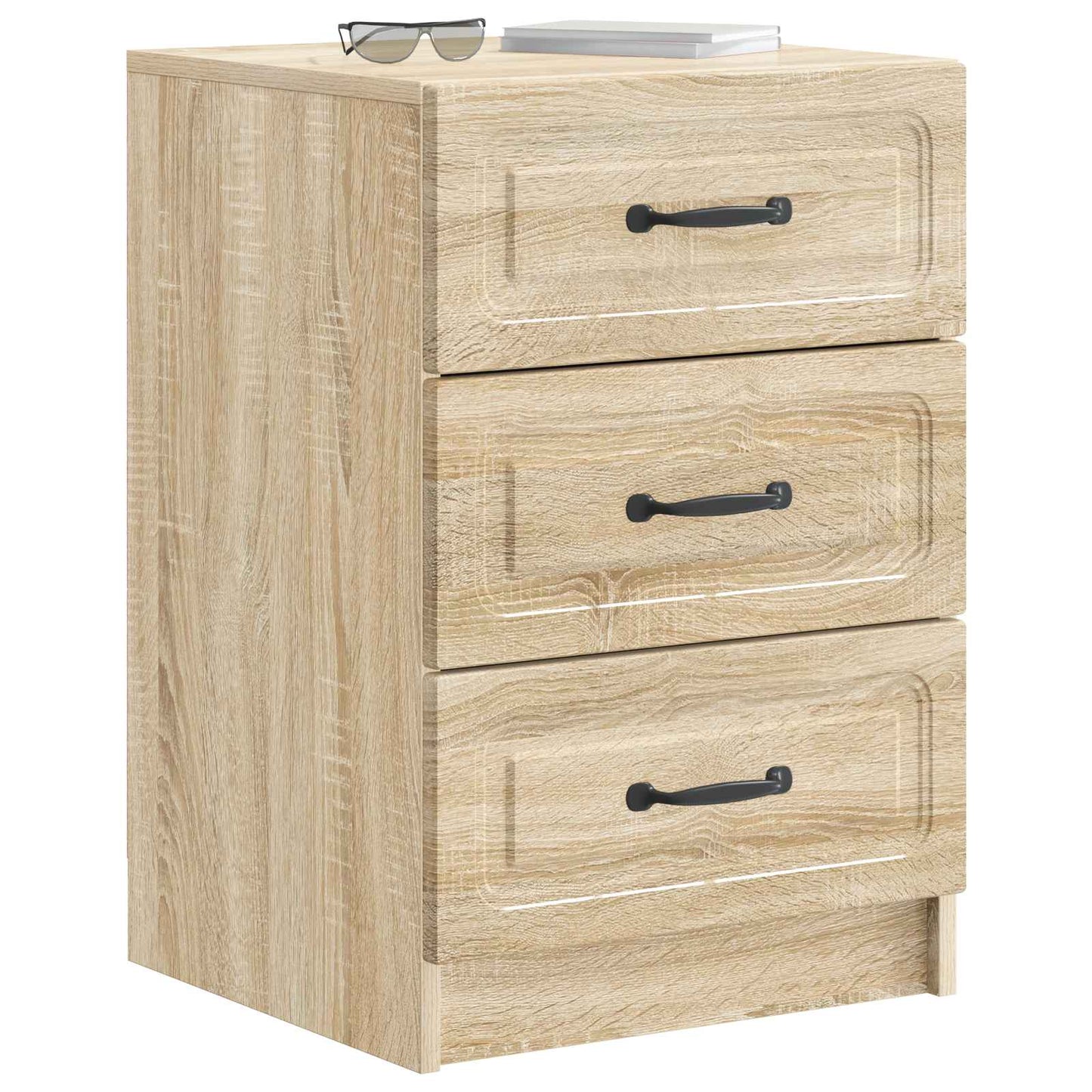 Bedside Cabinet Sonoma Oak 43 x 41 x 63.5 cm Engineered Wood
