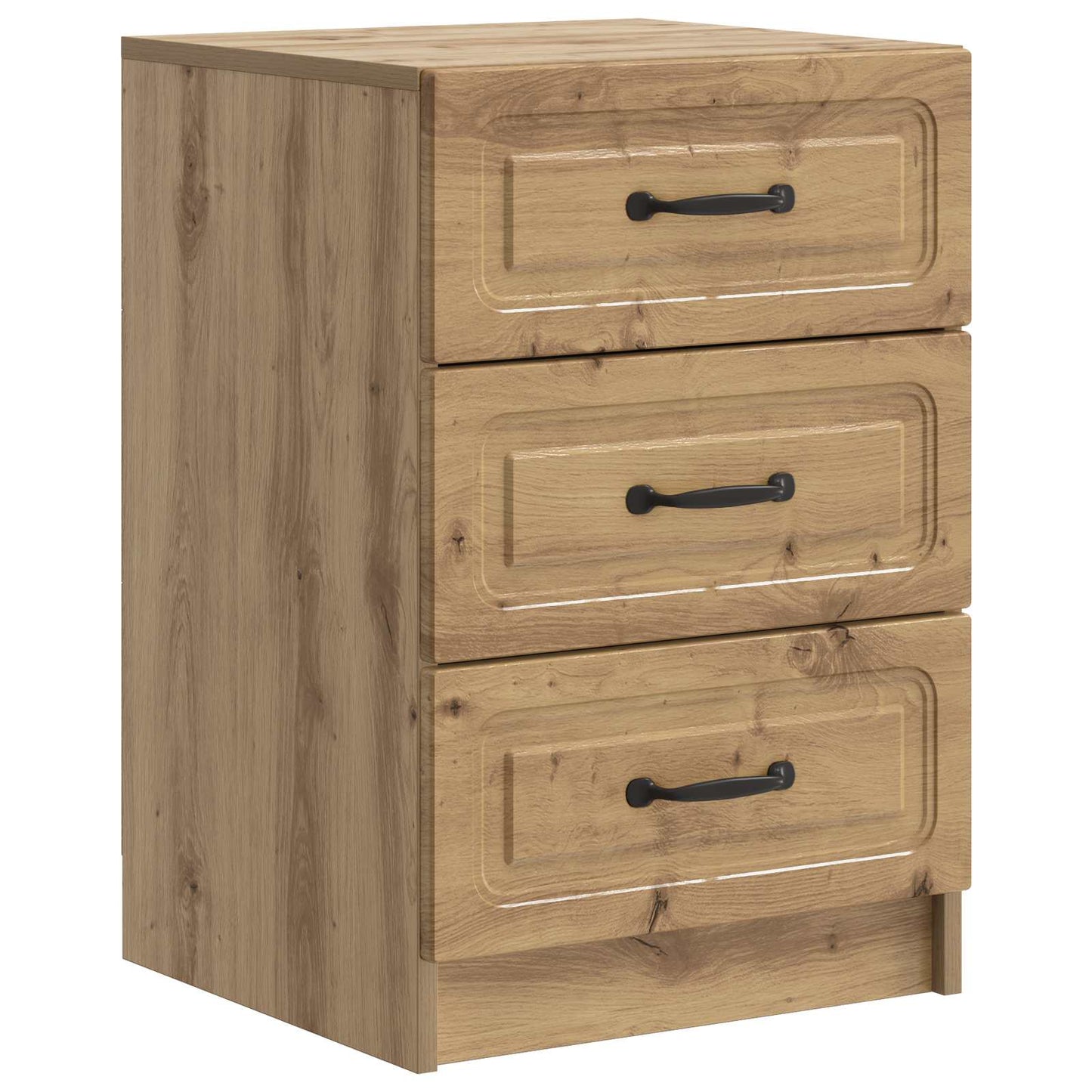 Bedside Cabinet Artisan Oak 43 x 41 x 63.5 cm Engineered Wood