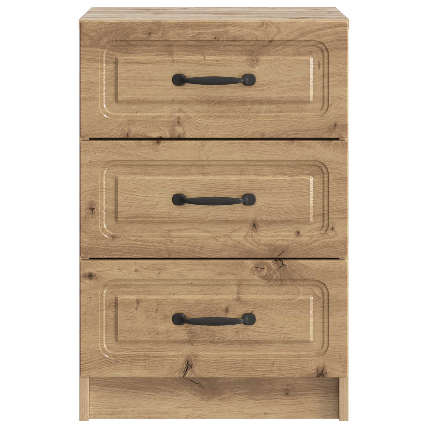 Bedside Cabinet Artisan Oak 43 x 41 x 63.5 cm Engineered Wood
