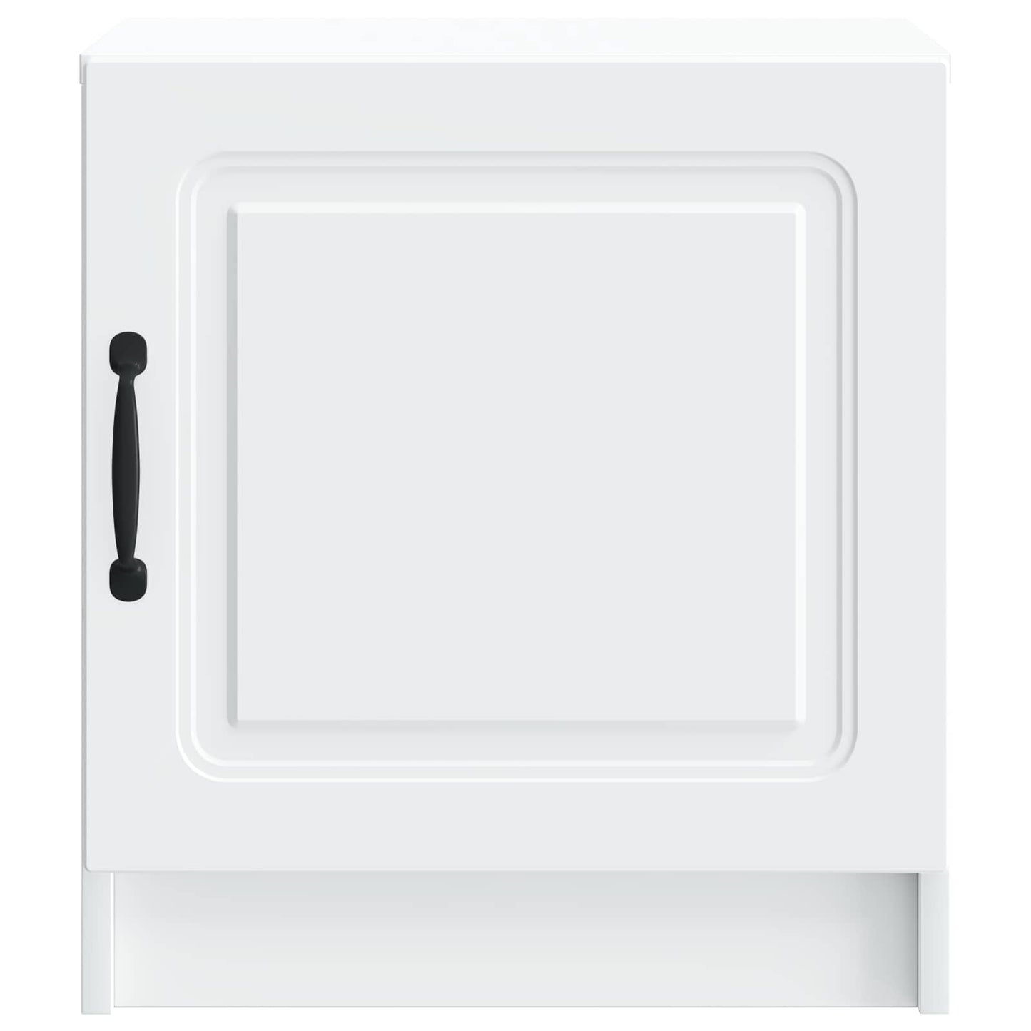 Bedside Cabinet White 43 x 34.5 x 47 cm Engineered Wood
