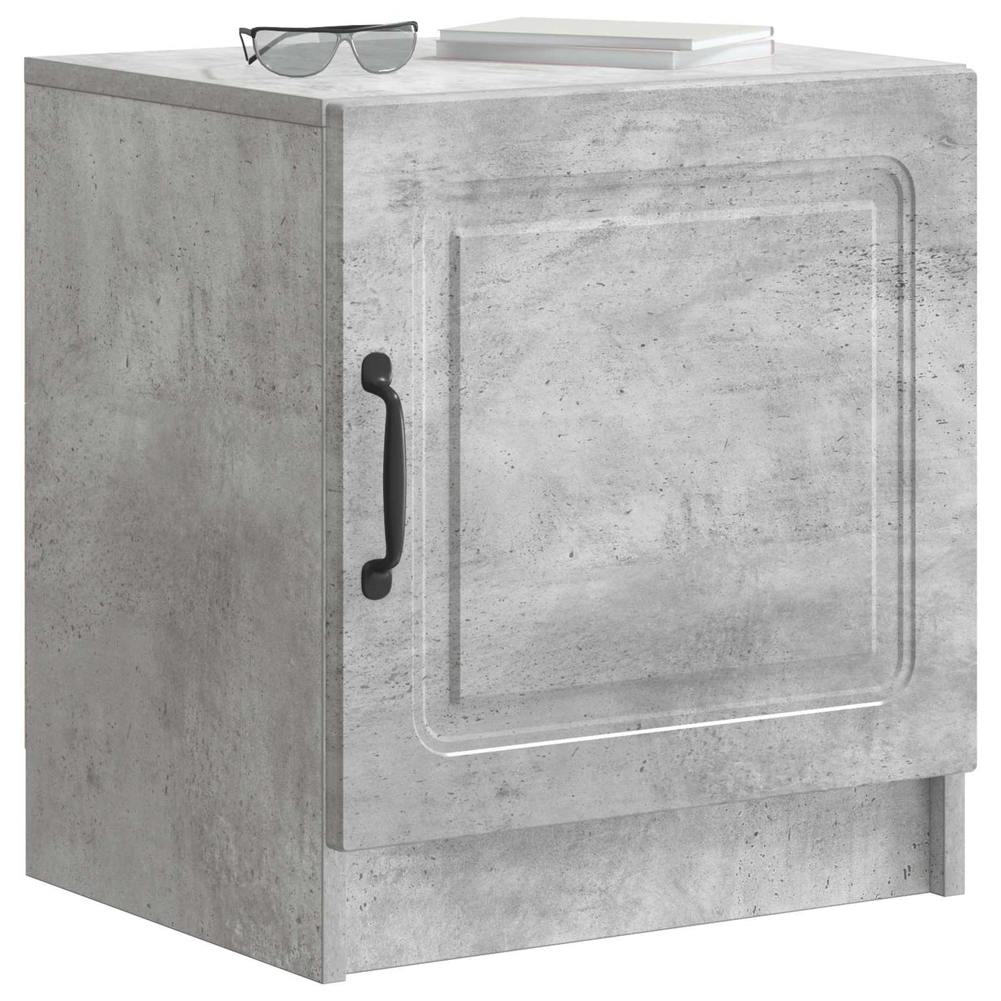 Bedside Cabinet 2 pcs Concrete Grey 43 x 34.5 x 47 cm
