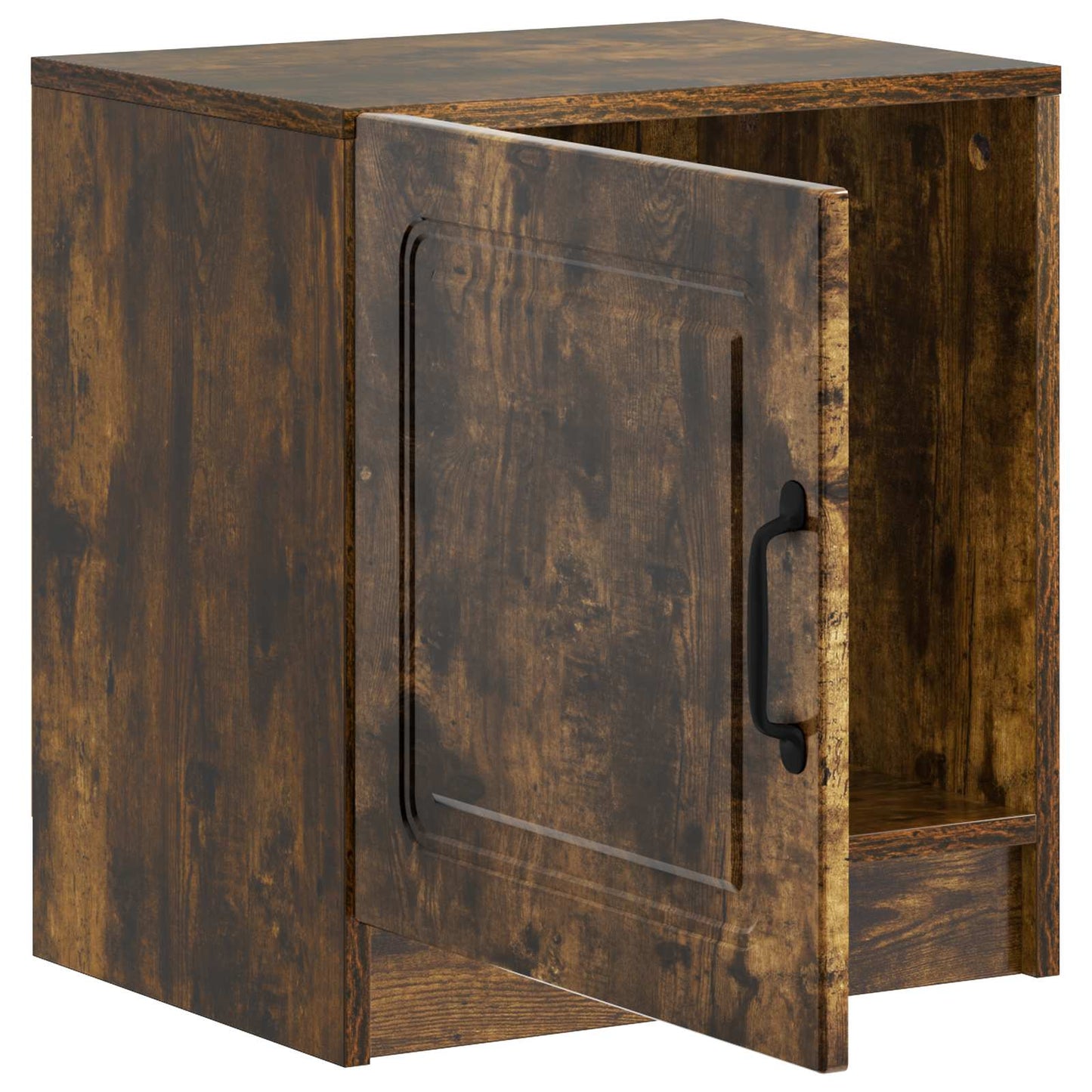 Bedside Cabinet Smoked Oak 43 x 34.5 x 47 cm Engineered Wood