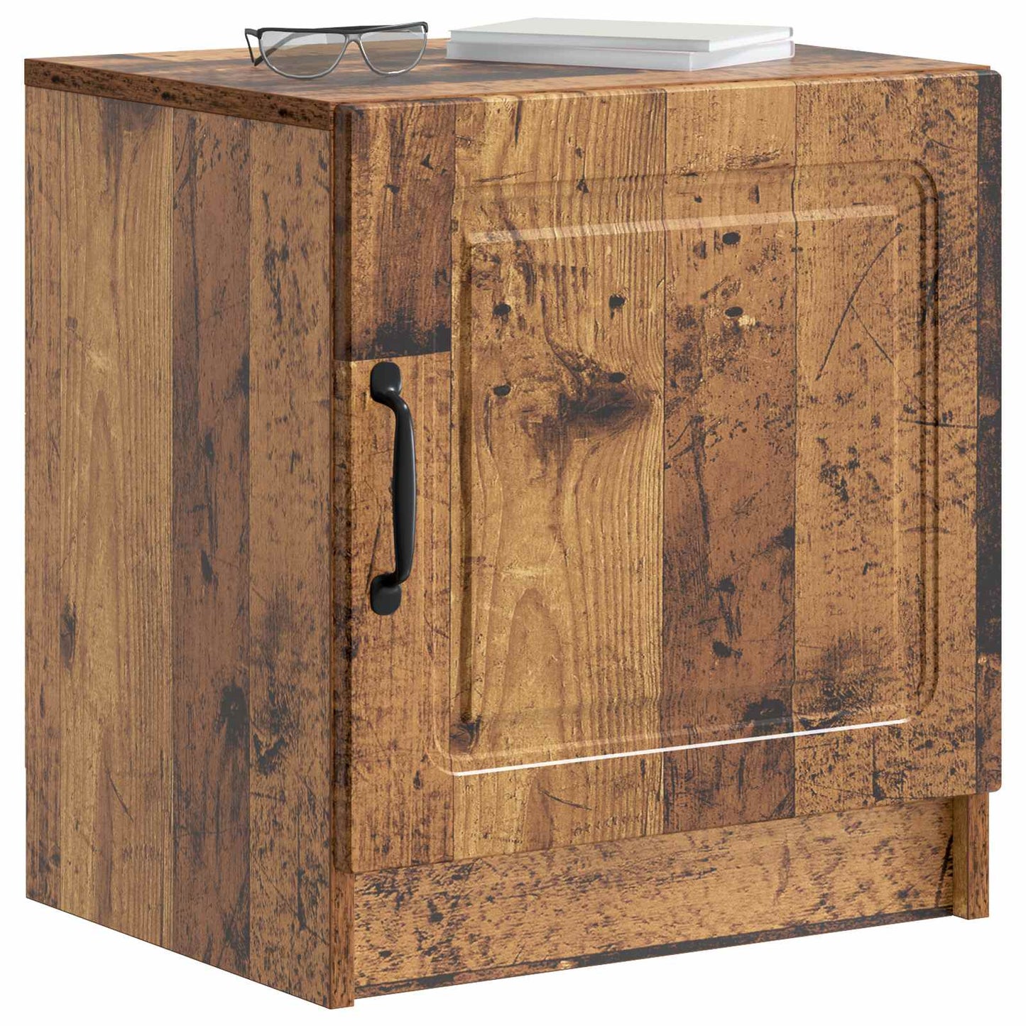 Bedside Cabinet Old Wood 43 x 34.5 x 47 cm Engineered Wood