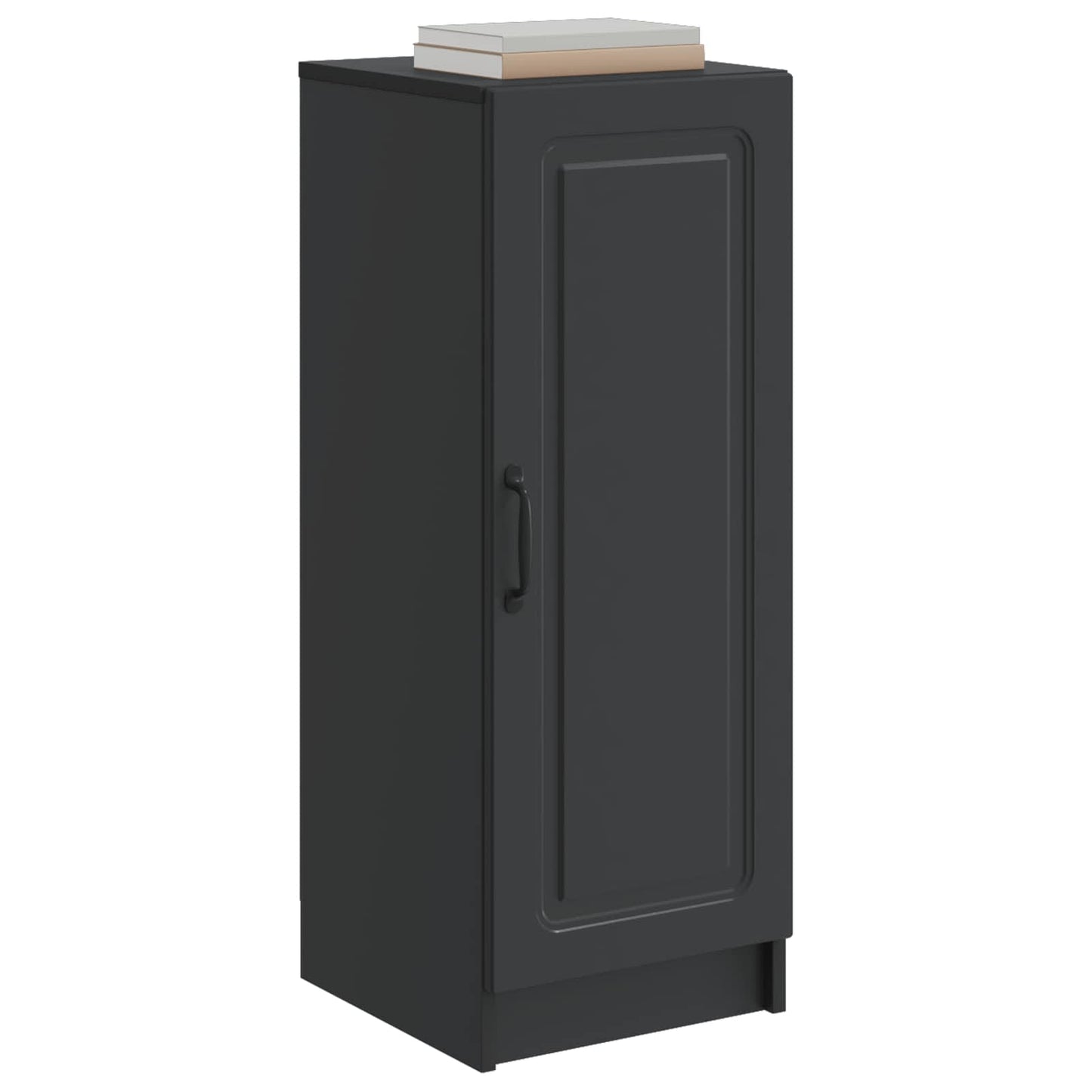 Sideboard Black 33 x 34.5 x 87 cm Engineered Wood